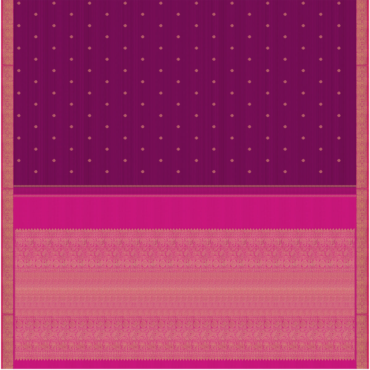 Kanakavalli Kanjivaram Silk Sari 26-110-HS001-01625 - Full View