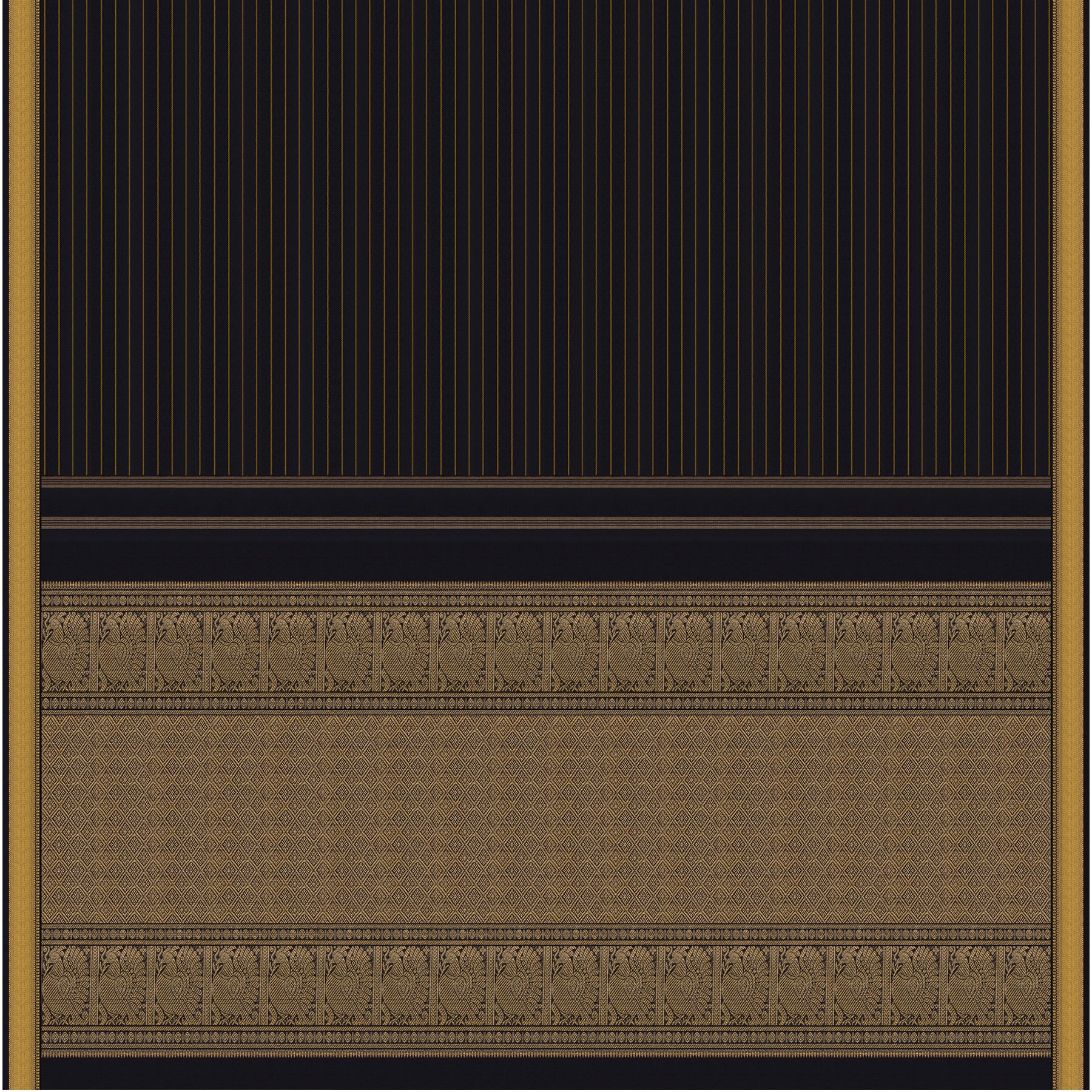 Kanakavalli Kanjivaram Silk Sari 26-110-HS001-01628 - Full View