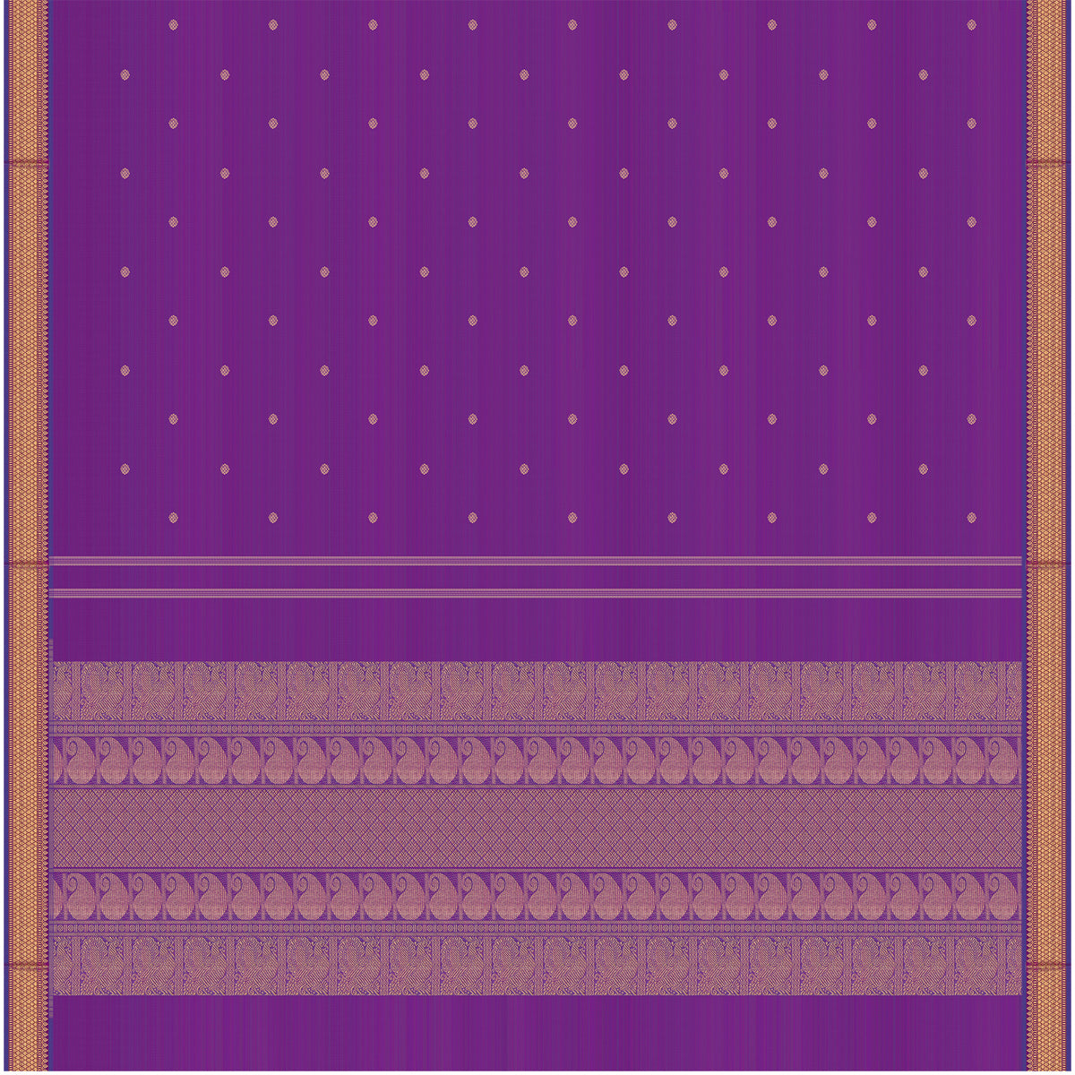 Kanakavalli Kanjivaram Silk Sari 26-110-HS001-01629 - Full View