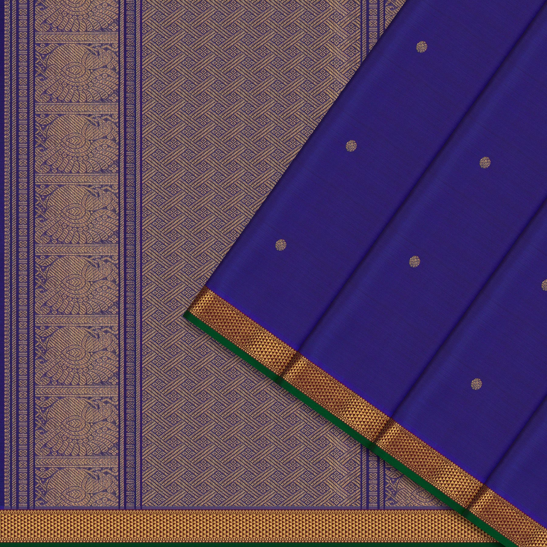 Kanakavalli Kanjivaram Silk Sari 26-110-HS001-01631 - Cover View