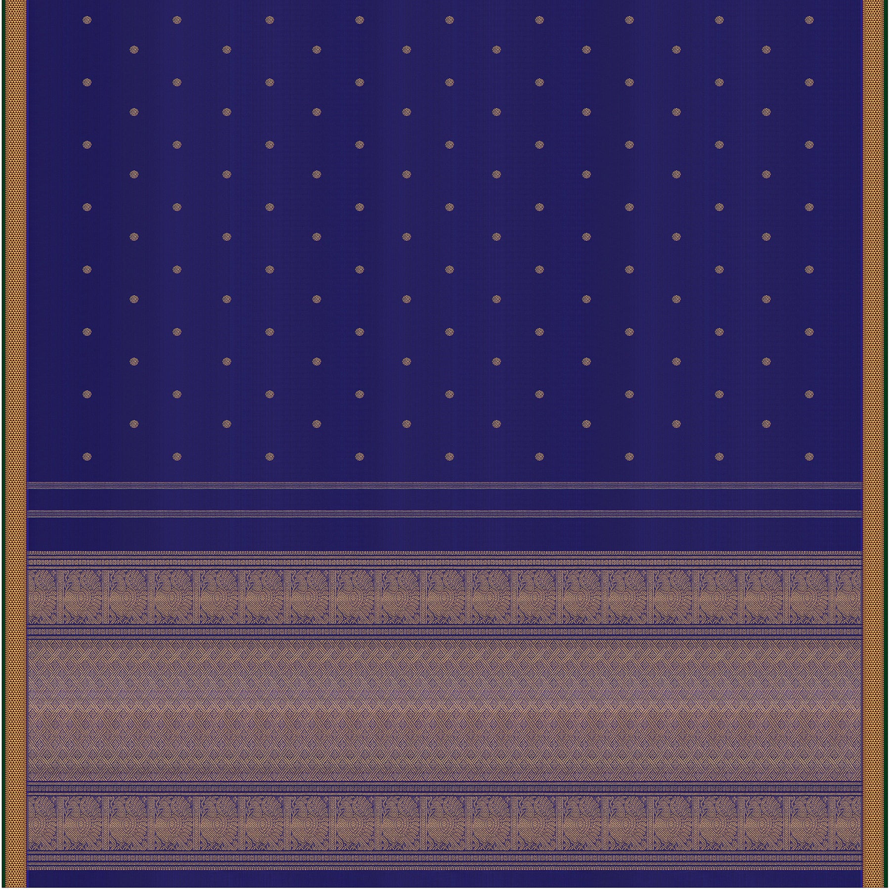 Kanakavalli Kanjivaram Silk Sari 26-110-HS001-01631 - Full View