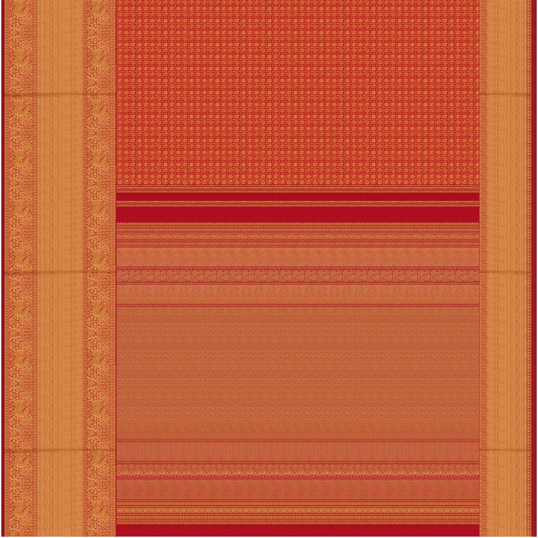 Kanakavalli Kanjivaram Silk Sari 26-110-HS001-01634 - Full View