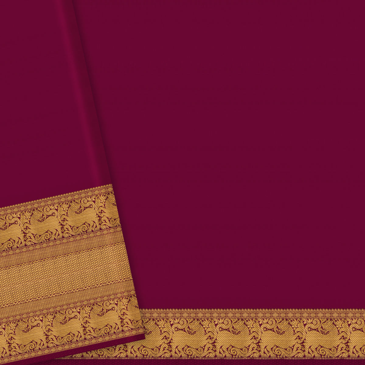 Kanakavalli Kanjivaram Silk Sari 26-110-HS001-01655 - Blouse View