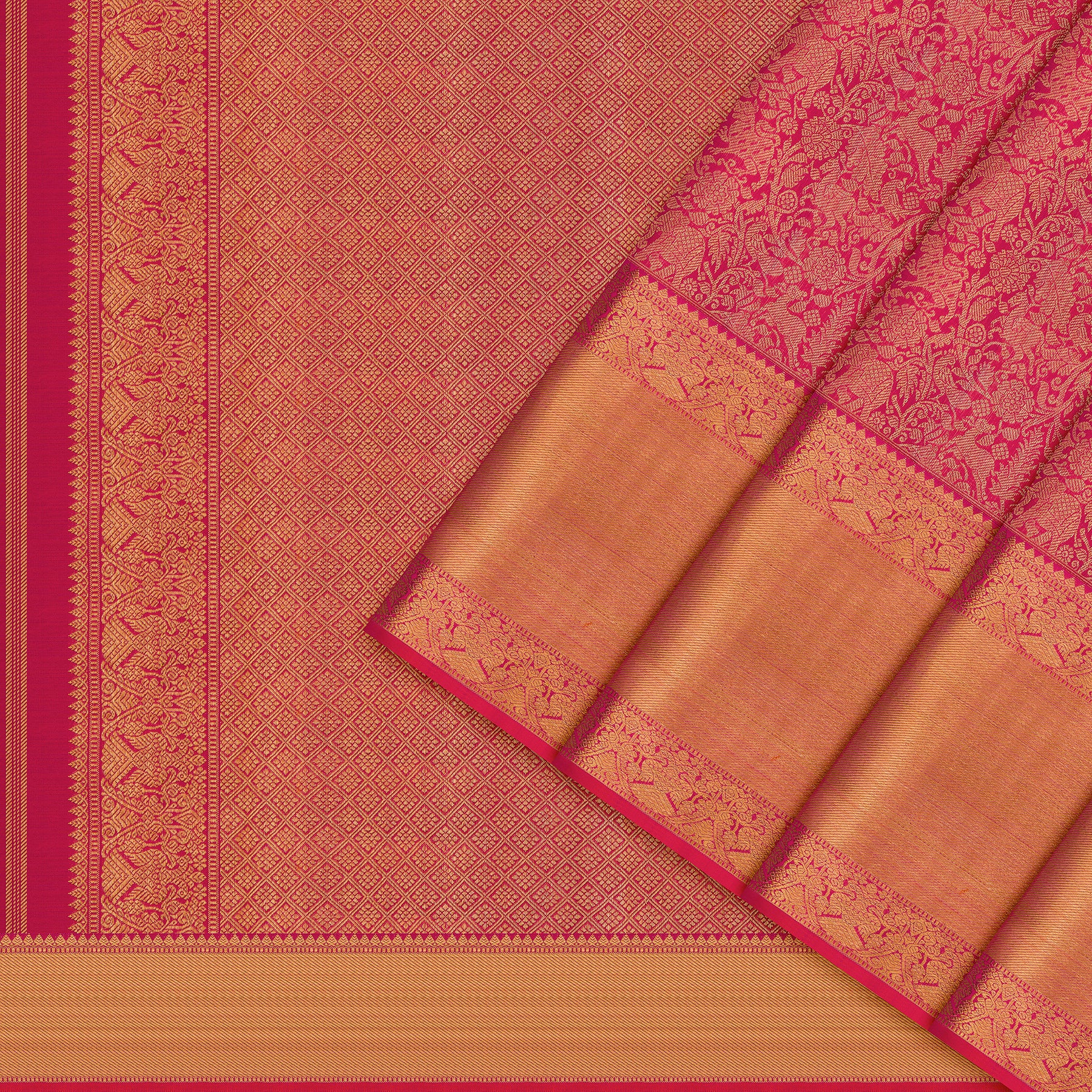 Kanakavalli Kanjivaram Silk Sari 26-110-HS001-01663 - Cover View