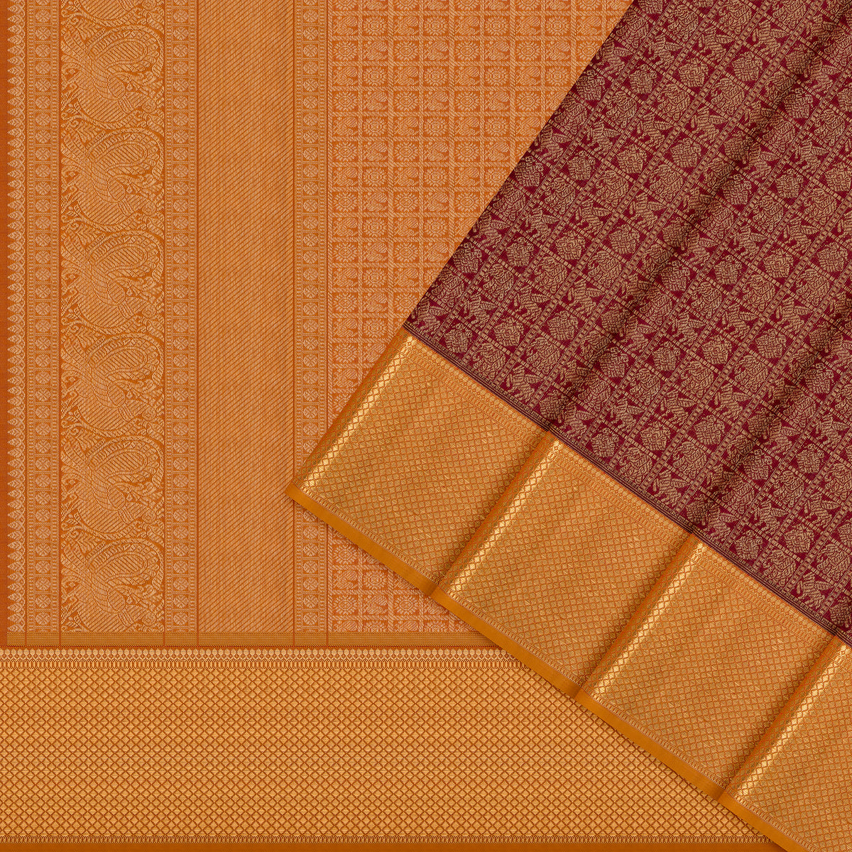 Kanakavalli Kanjivaram Silk Sari 26-110-HS001-01671 - Cover View