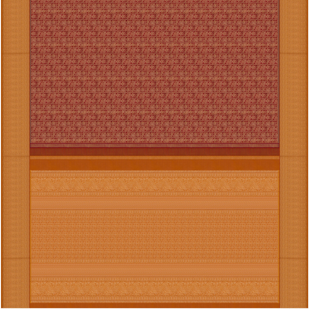 Kanakavalli Kanjivaram Silk Sari 26-110-HS001-01671 - Full View