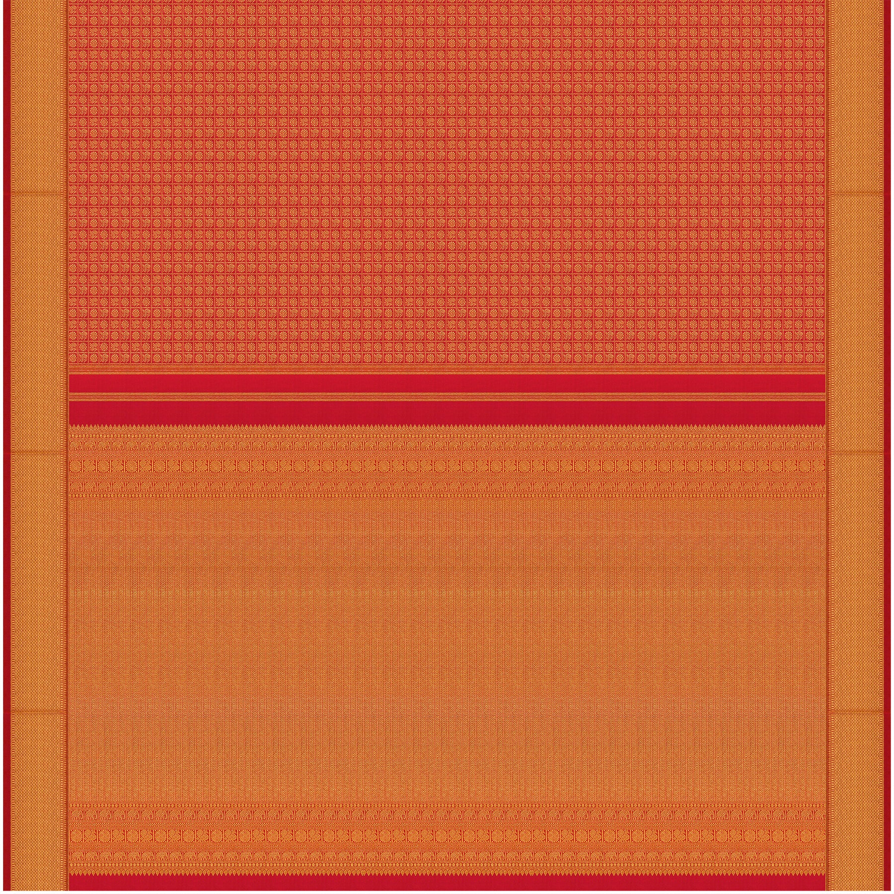 Kanakavalli Kanjivaram Silk Sari 26-110-HS001-01675 - Full View