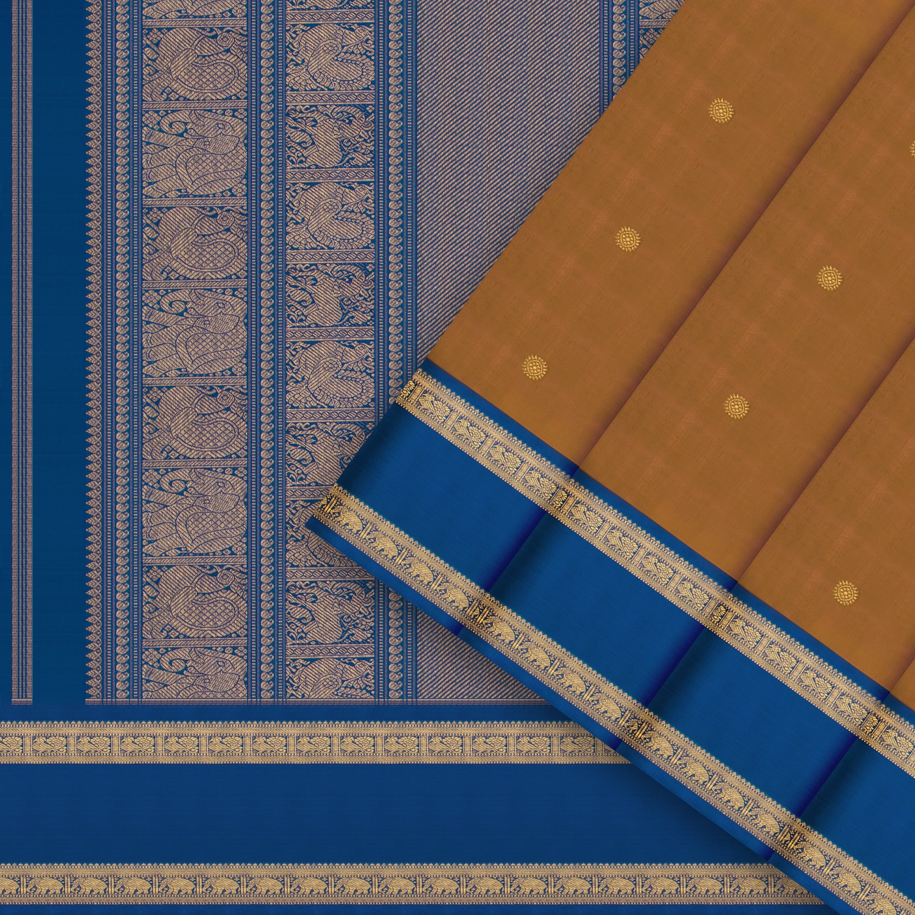 Kanakavalli Kanjivaram Silk Sari 26-110-HS001-01683 - Cover View