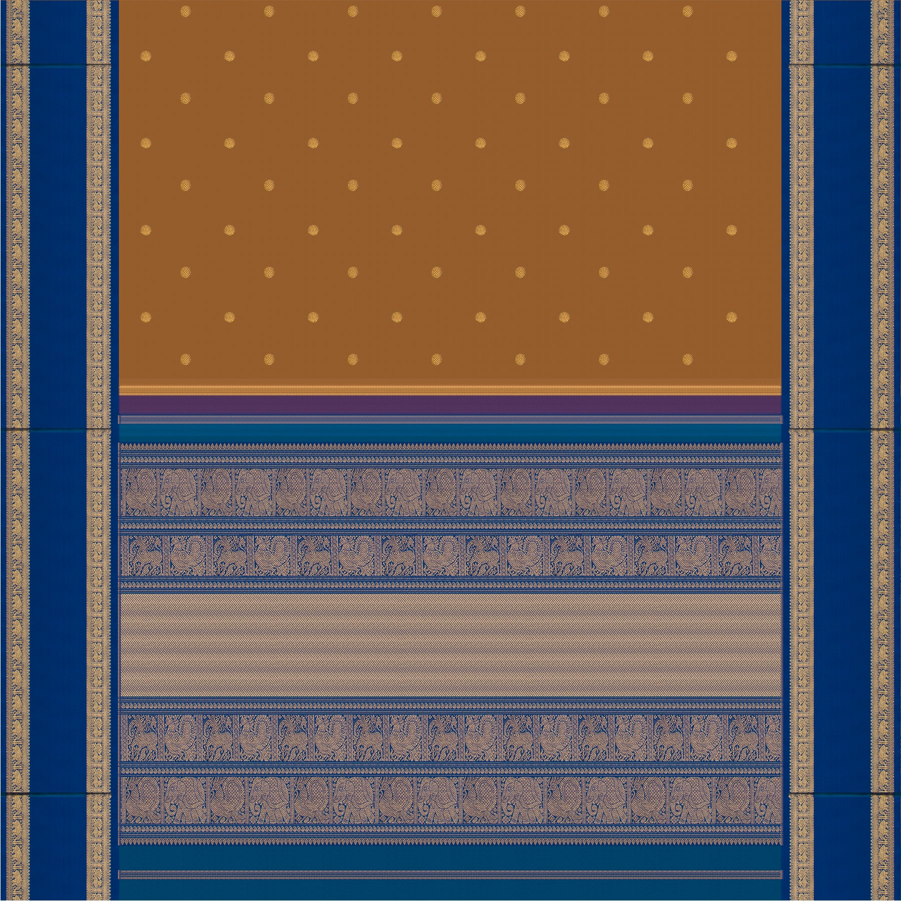 Kanakavalli Kanjivaram Silk Sari 26-110-HS001-01683 - Full View