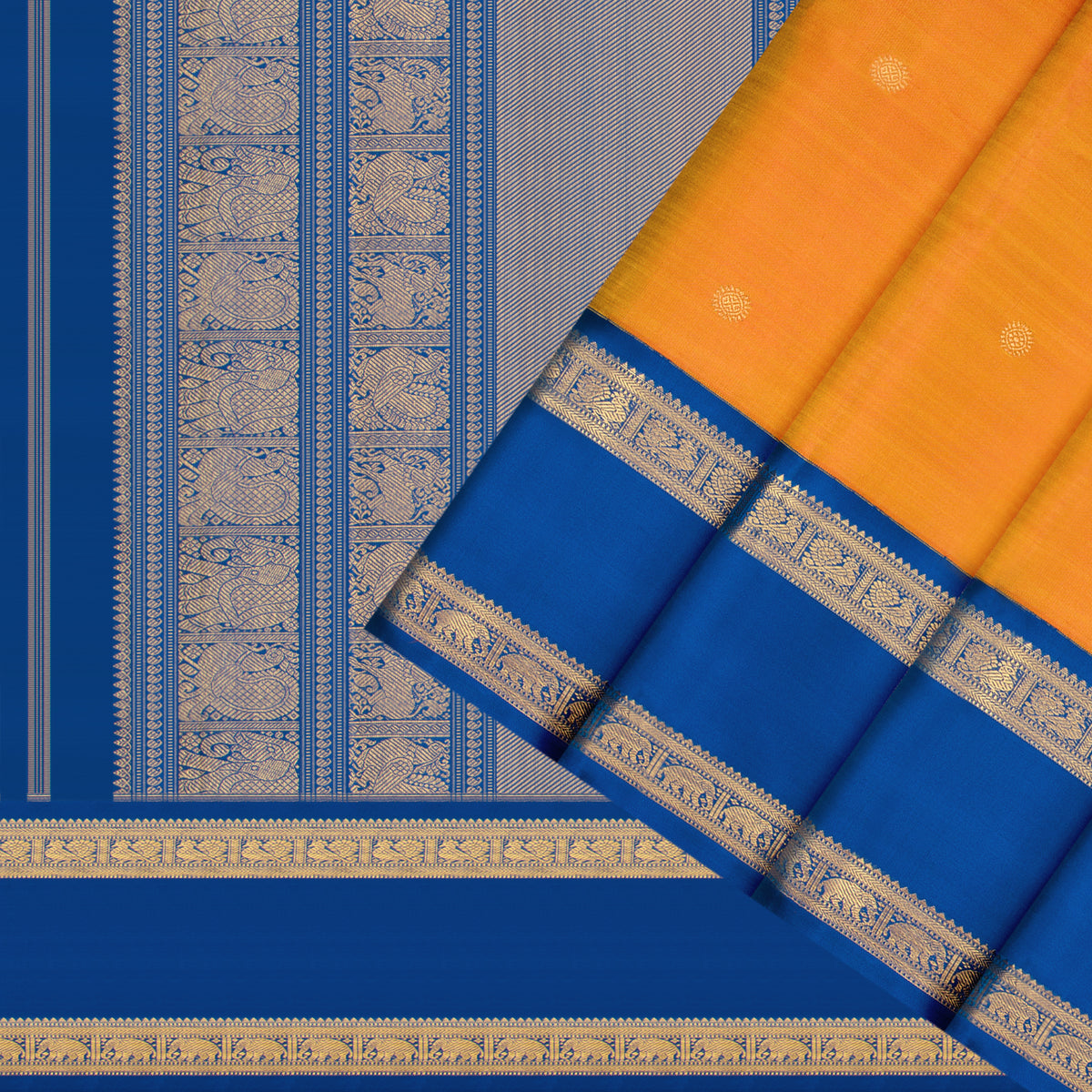 Kanakavalli Kanjivaram Silk Sari 26-110-HS001-01684 - Cover View