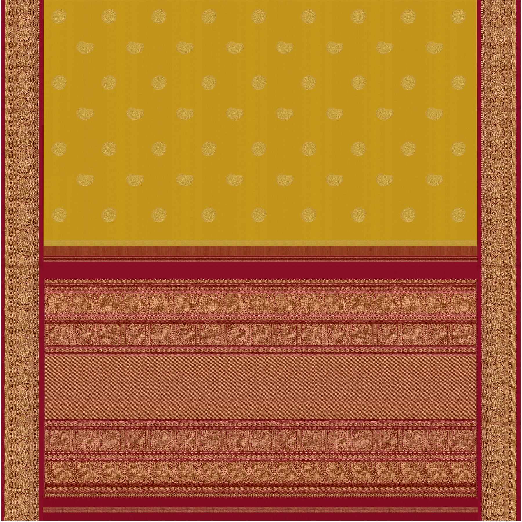 Kanakavalli Kanjivaram Silk Sari 26-110-HS001-01686 - Full View