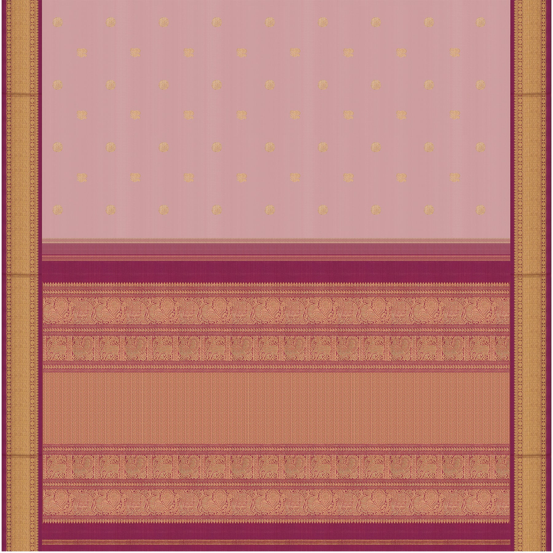 Kanakavalli Kanjivaram Silk Sari 26-110-HS001-01693 - Full View
