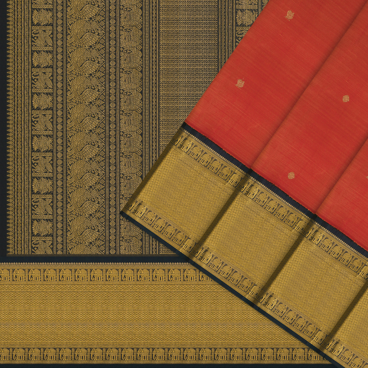 Kanakavalli Kanjivaram Silk Sari 26-110-HS001-01697 - Cover View