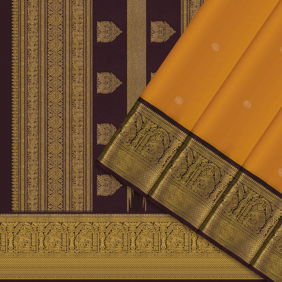 Kanakavalli Kanjivaram Silk Sari 26-110-HS001-01700 - Cover View