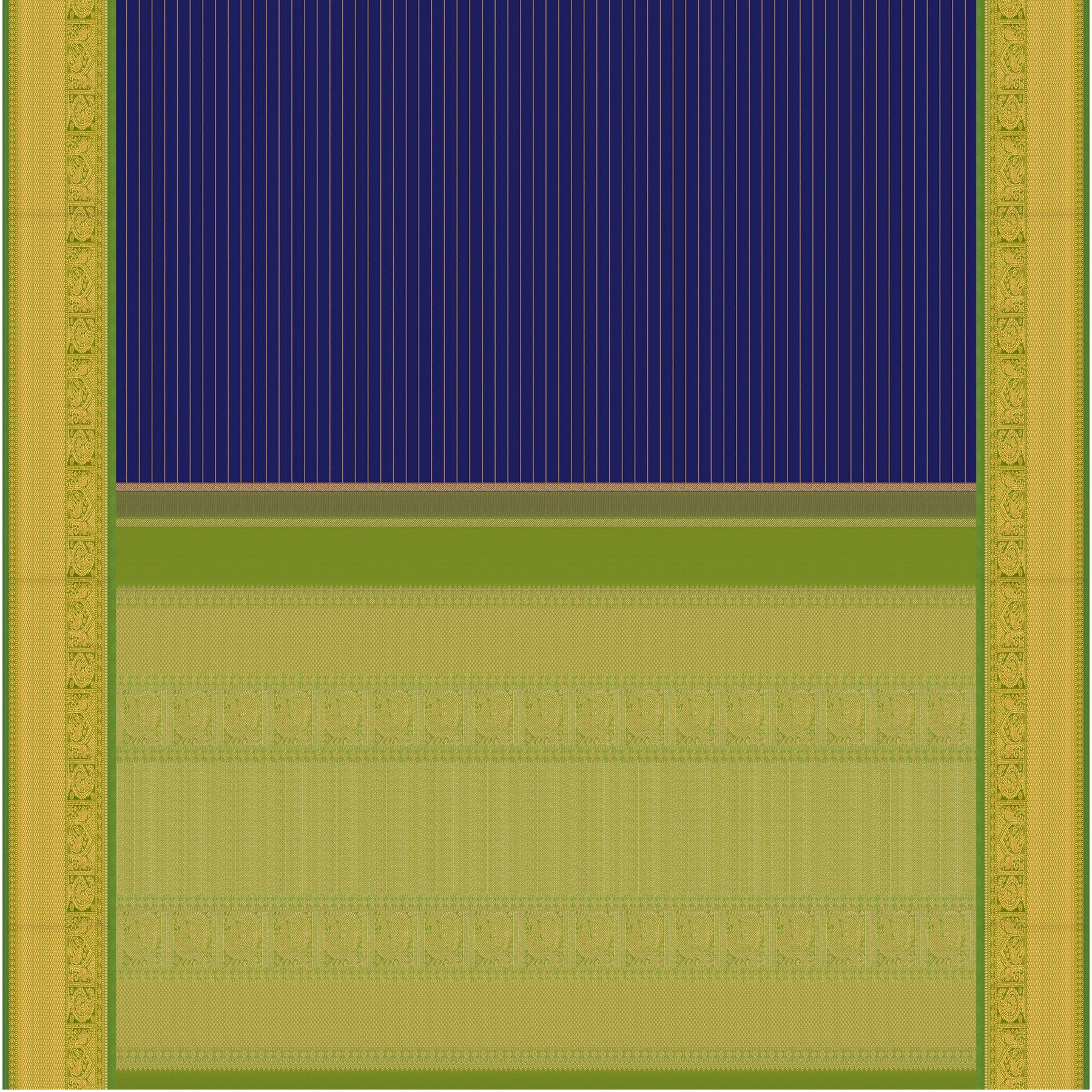 Kanakavalli Kanjivaram Silk Sari 26-110-HS001-01706 - Full View