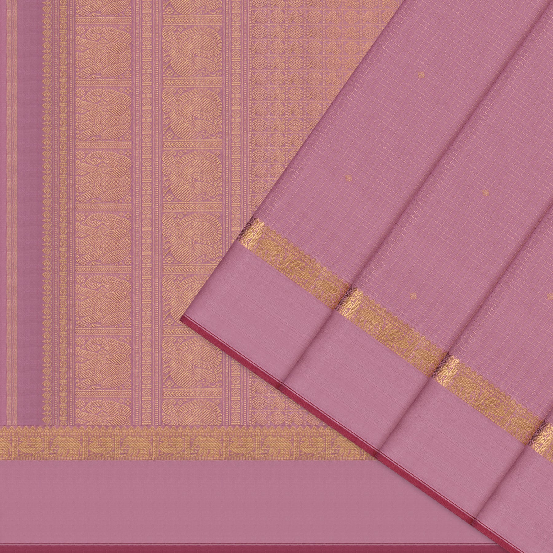 Kanakavalli Kanjivaram Silk Sari 26-110-HS001-01717 - Cover View
