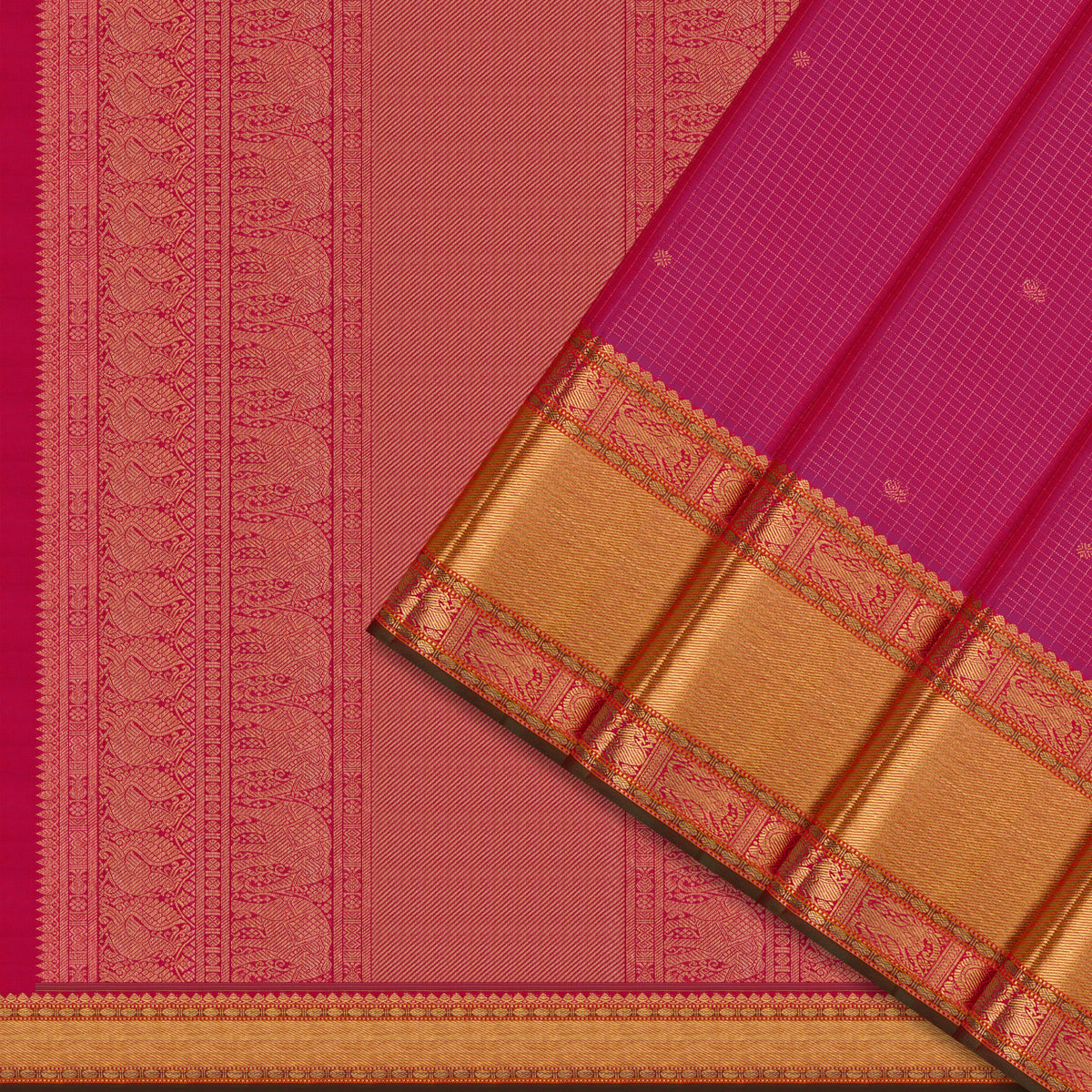 Kanakavalli Kanjivaram Silk Sari 26-110-HS001-01724 - Cover View
