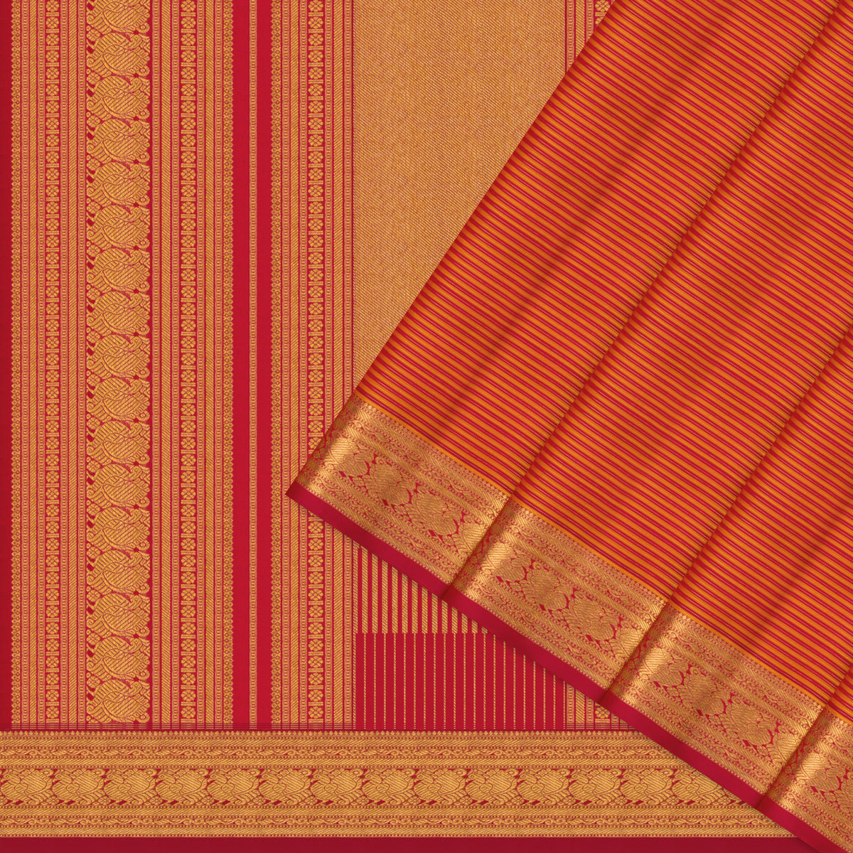 Kanakavalli Kanjivaram Silk Sari 26-110-HS001-01729 - Cover View