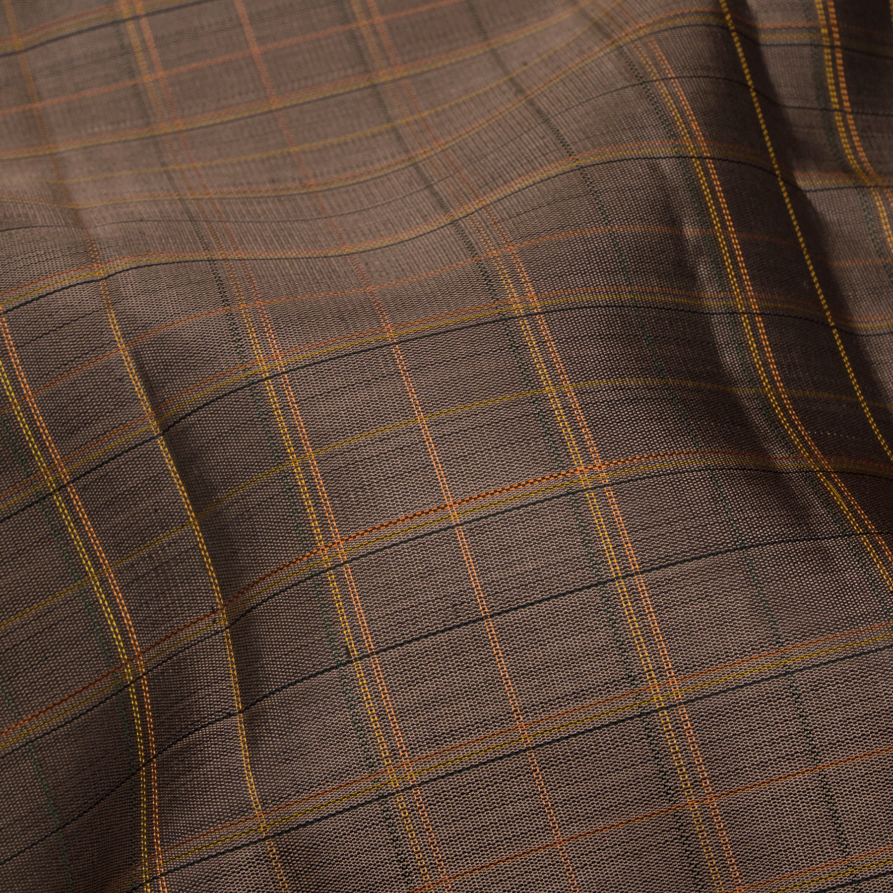 Kanakavalli Kanjivaram Silk Sari 26-110-HS001-01730 - Fabric View