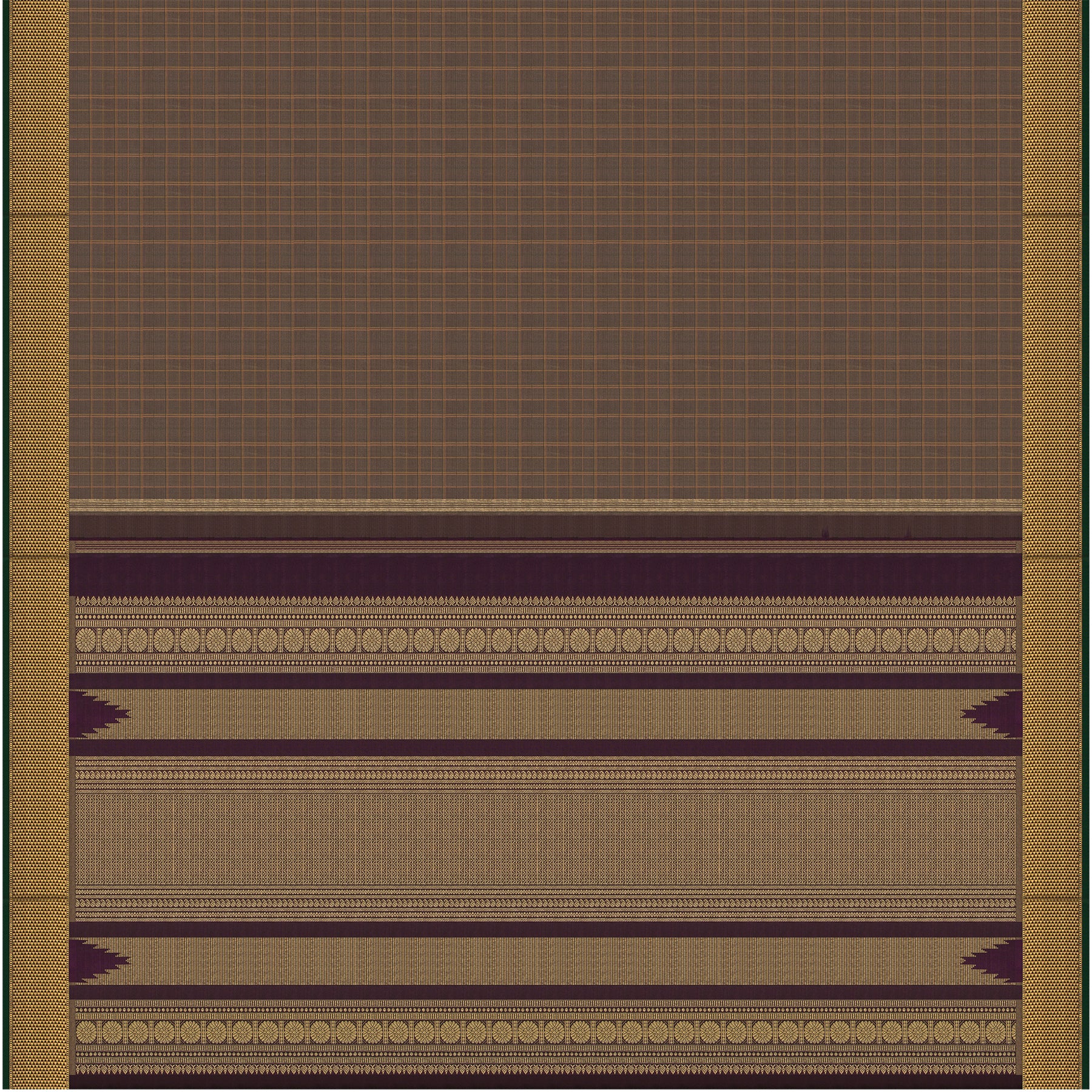 Kanakavalli Kanjivaram Silk Sari 26-110-HS001-01730 - Full View