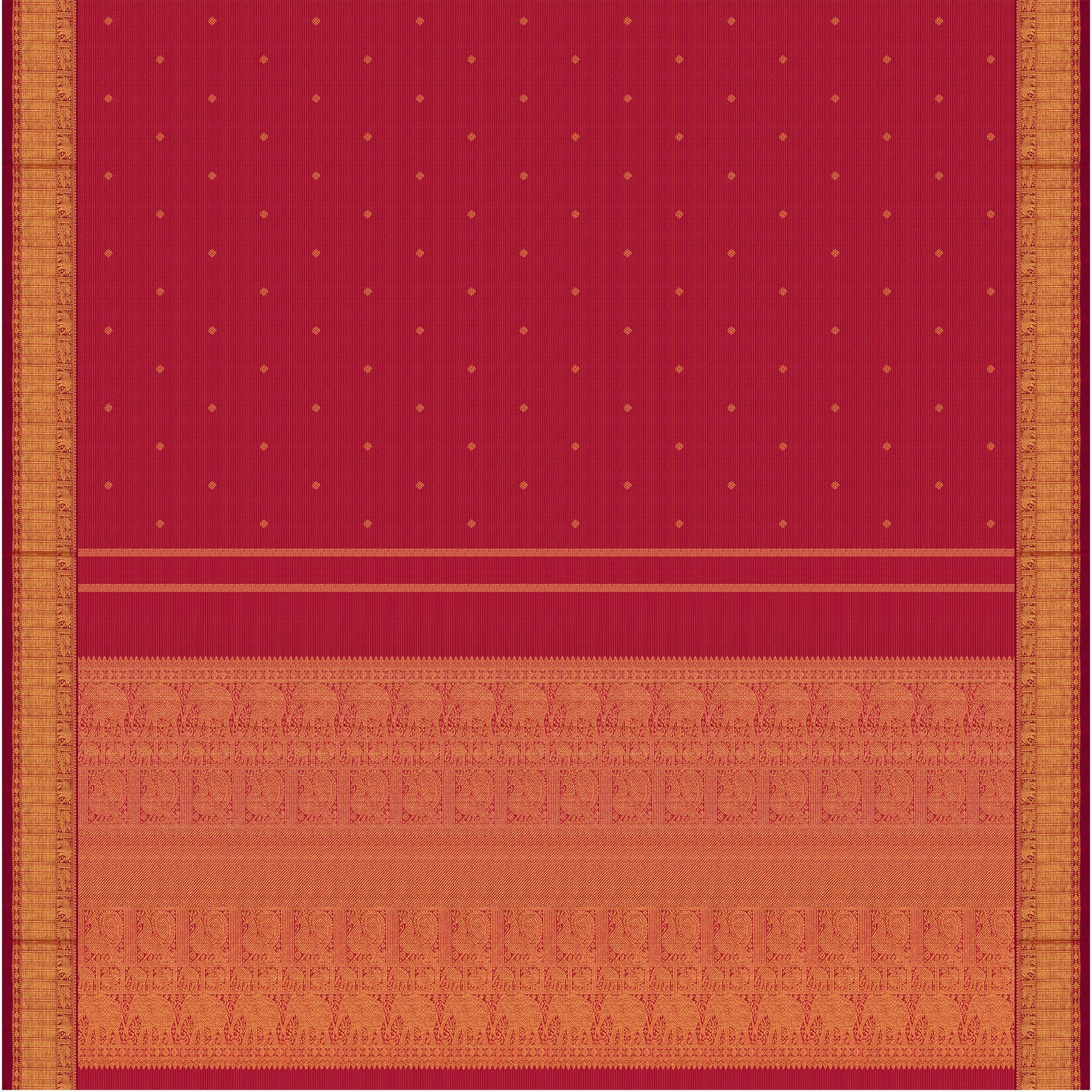 Kanakavalli Kanjivaram Silk Sari 26-110-HS001-01748 - Full View