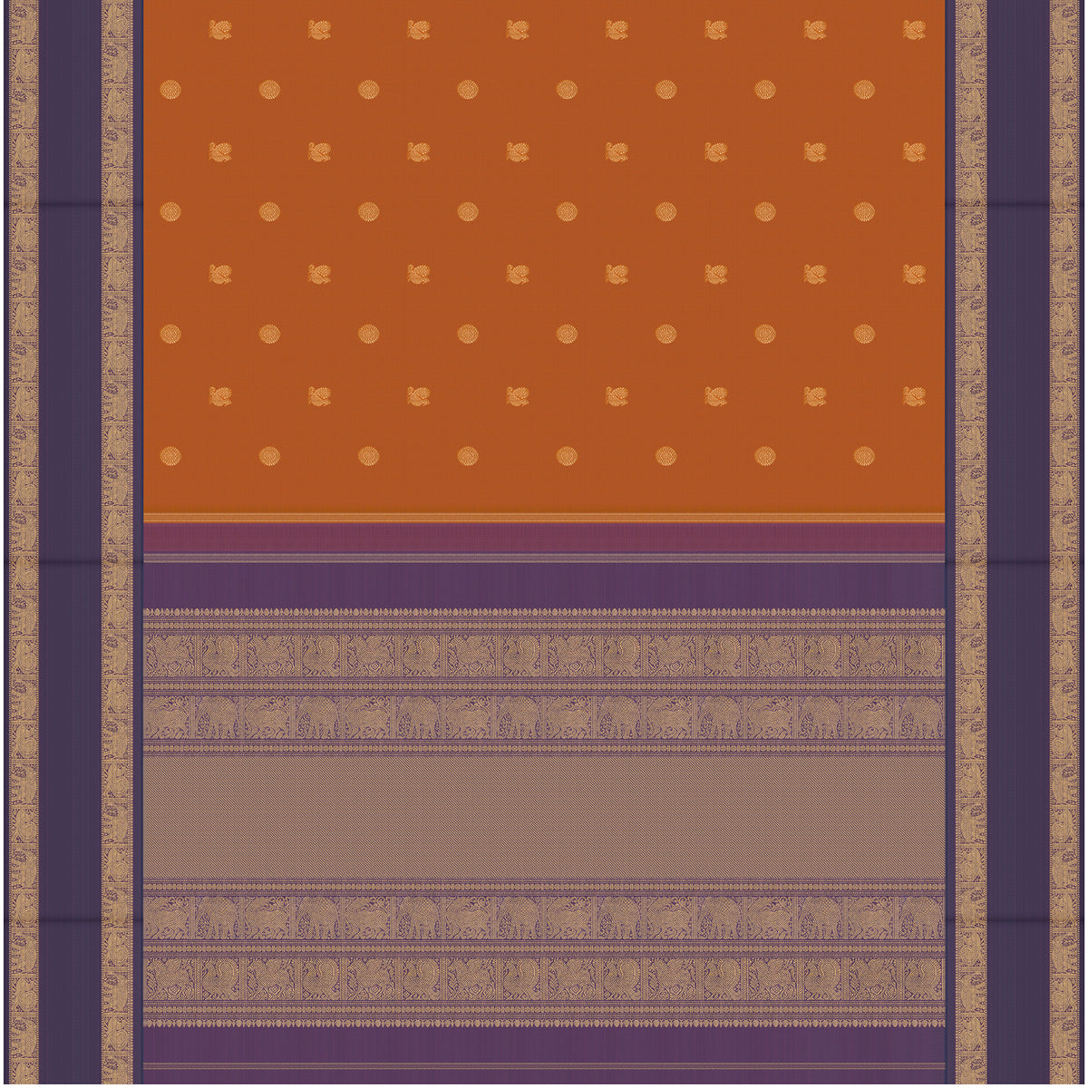 Kanakavalli Kanjivaram Silk Sari 26-110-HS001-01787 - Full View