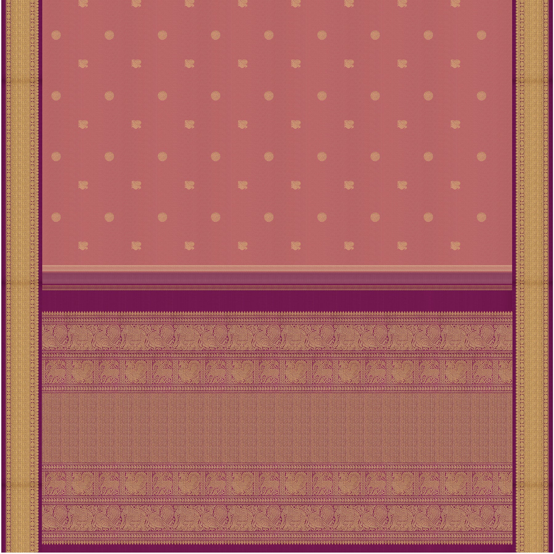 Kanakavalli Kanjivaram Silk Sari 26-110-HS001-01804 - Full View