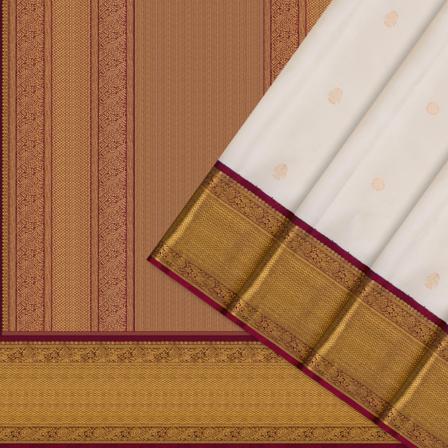 Kanakavalli Kanjivaram Silk Sari 26-110-HS001-01805 - Cover View