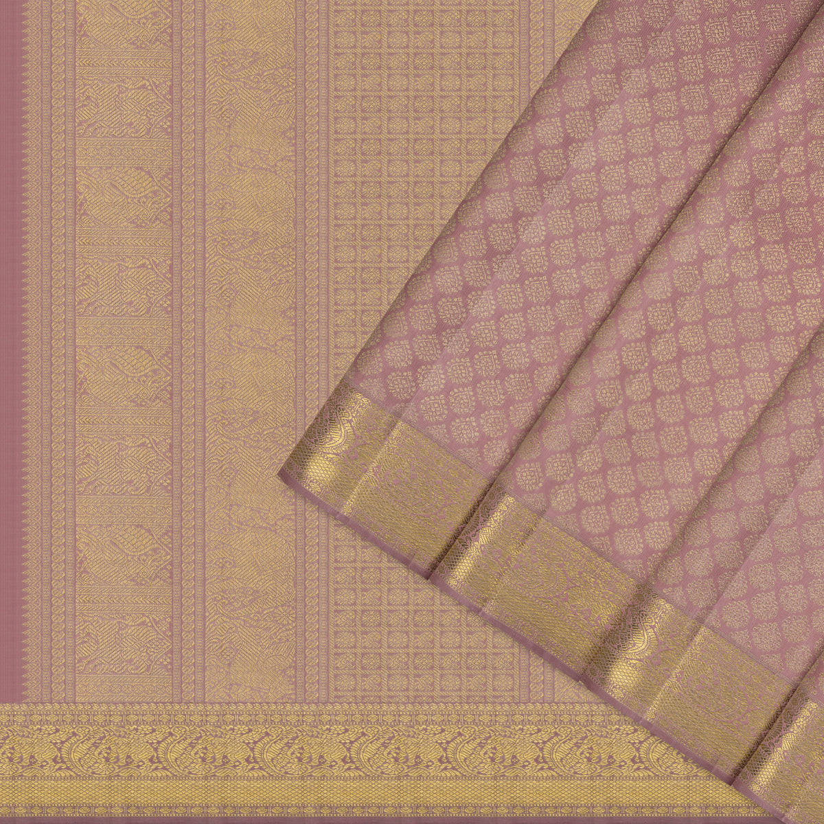 Kanakavalli Kanjivaram Silk Sari 26-110-HS001-01809 - Cover View