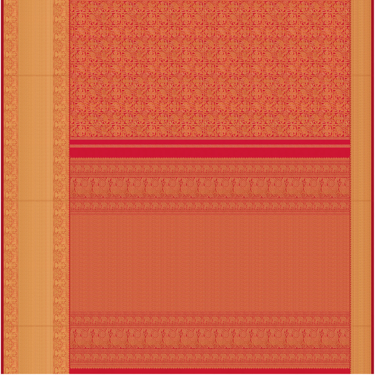 Kanakavalli Kanjivaram Silk Sari 26-110-HS001-02203 - Full View