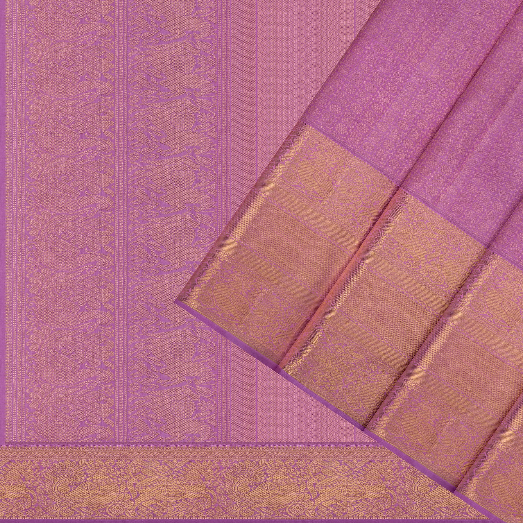 Kanakavalli Kanjivaram Silk Sari 26-110-HS001-02223 - Cover View