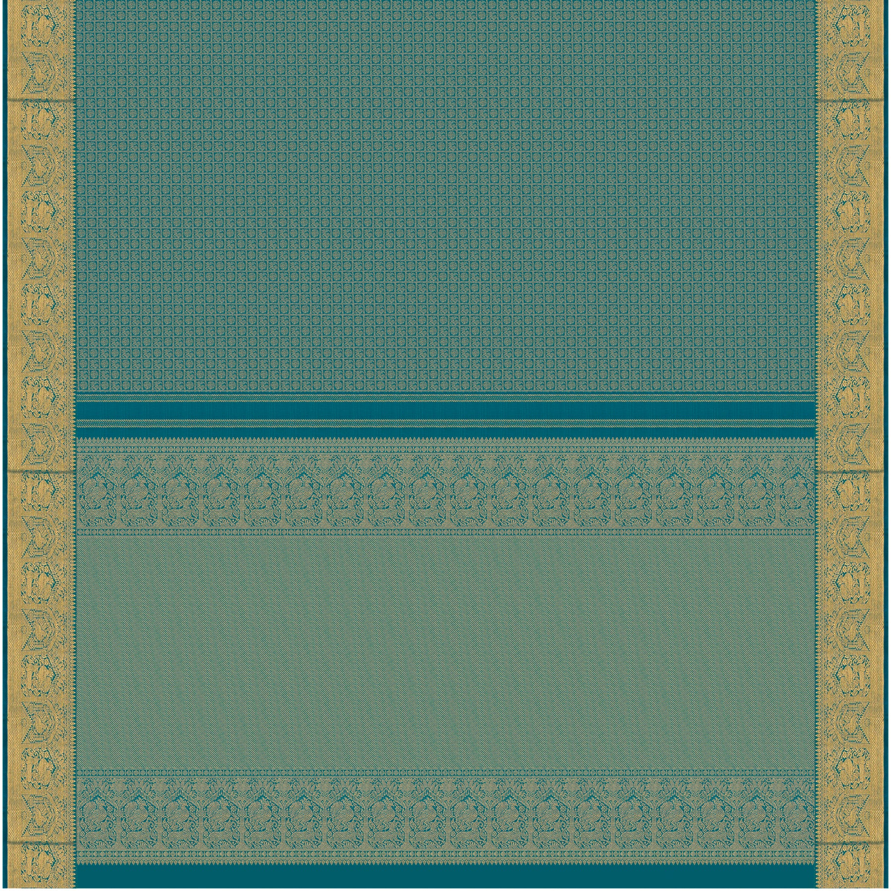 Kanakavalli Kanjivaram Silk Sari 26-110-HS001-02239 - Full View