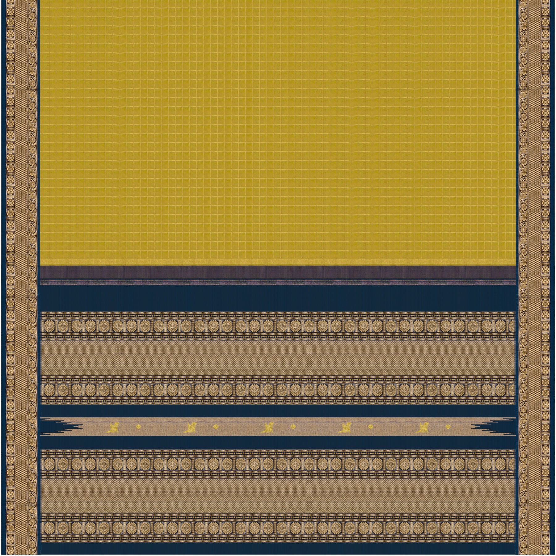 Kanakavalli Kanjivaram Silk Sari 26-110-HS001-02258 - Full View