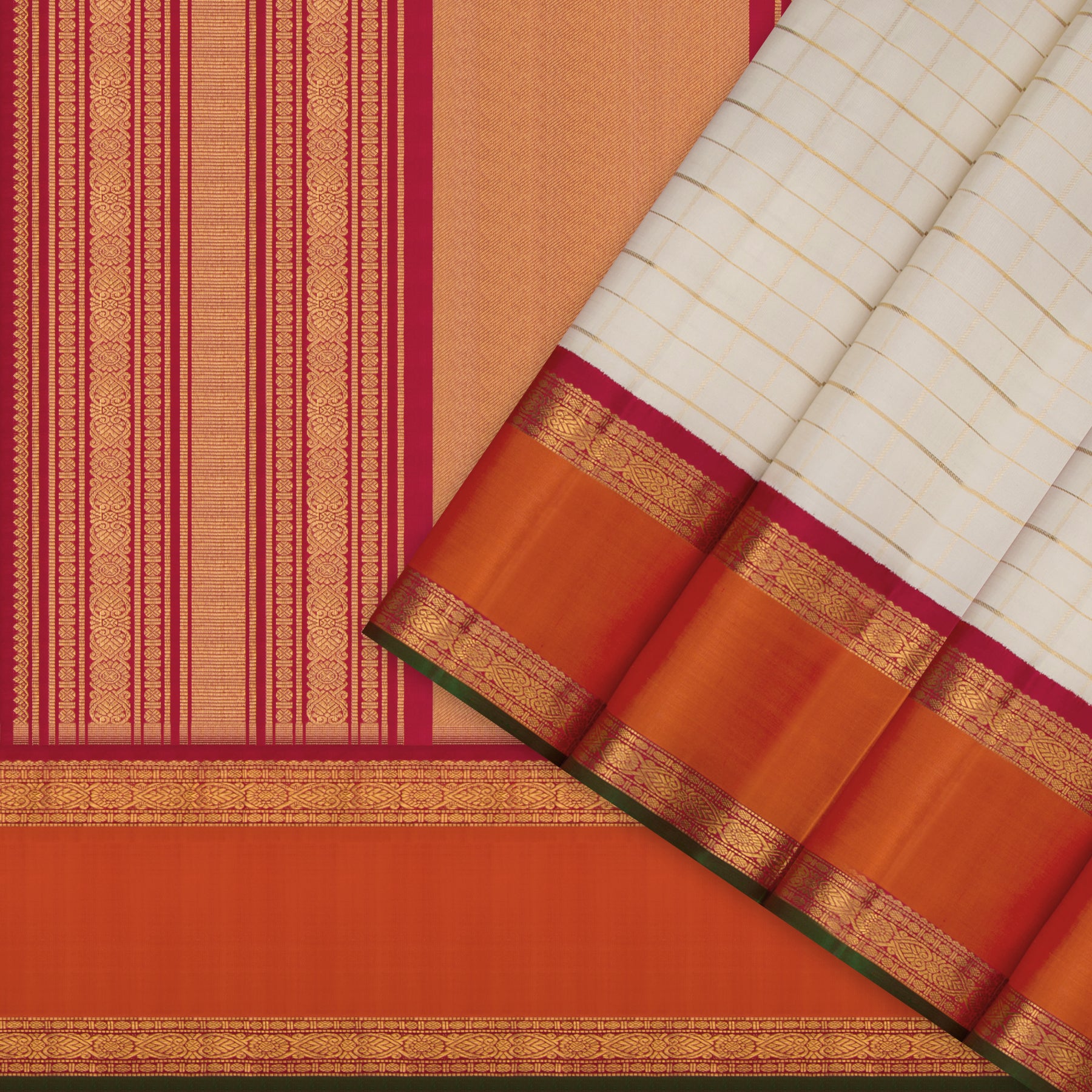 Kanakavalli Kanjivaram Silk Sari 26-110-HS001-02259 - Cover View