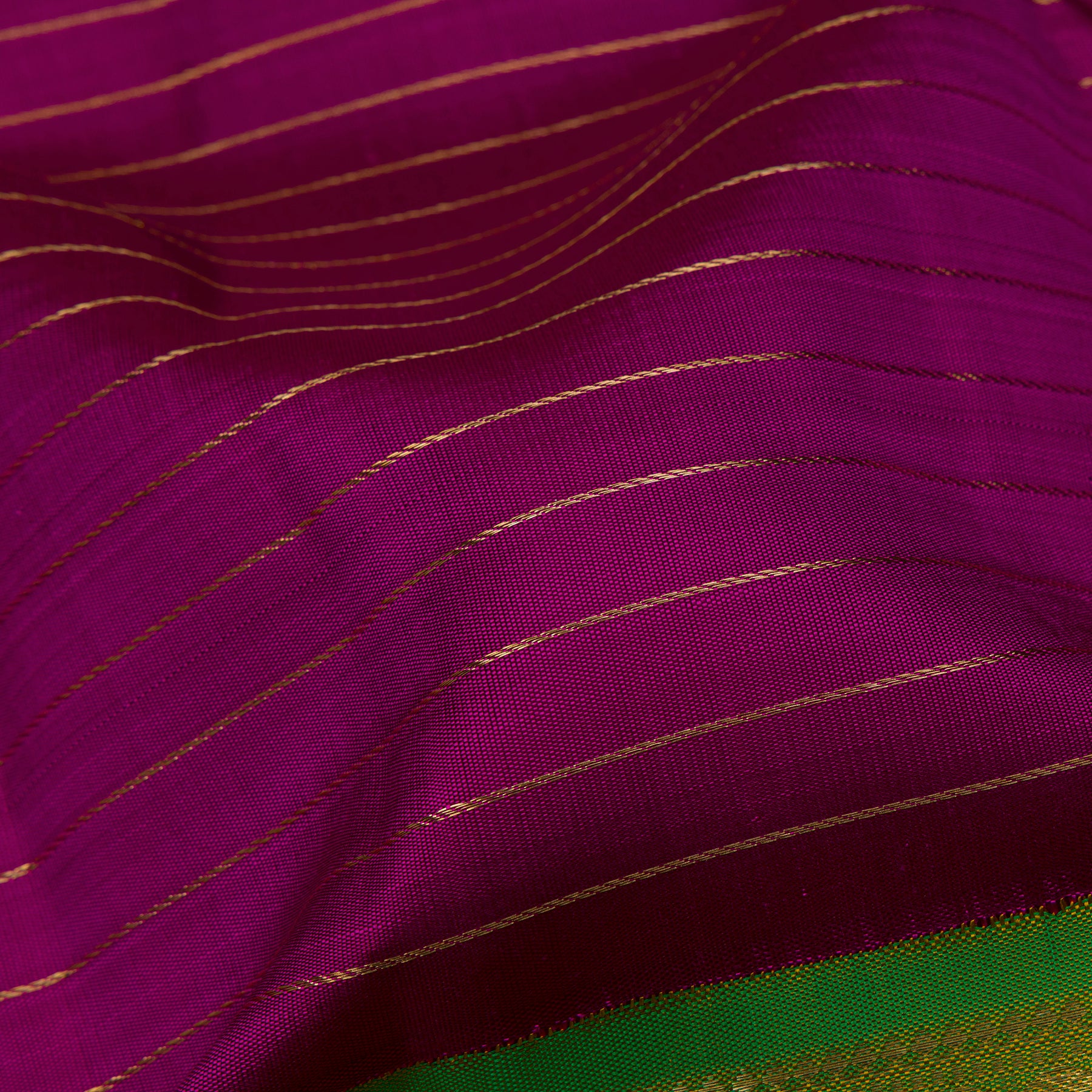 Kanakavalli Kanjivaram Silk Sari 26-110-HS001-02268 - Fabric View