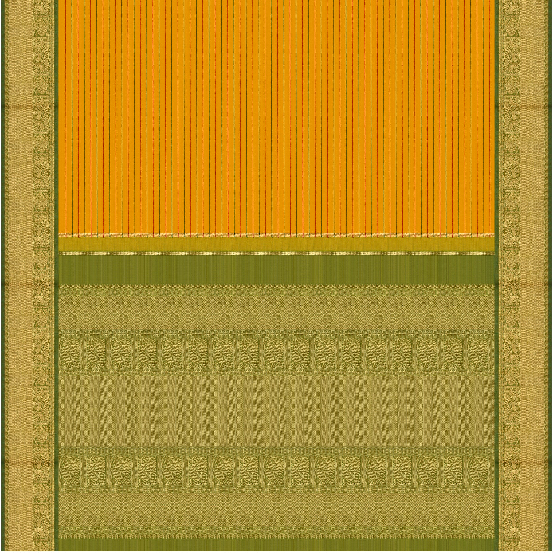Kanakavalli Kanjivaram Silk Sari 26-110-HS001-02269 - Full View