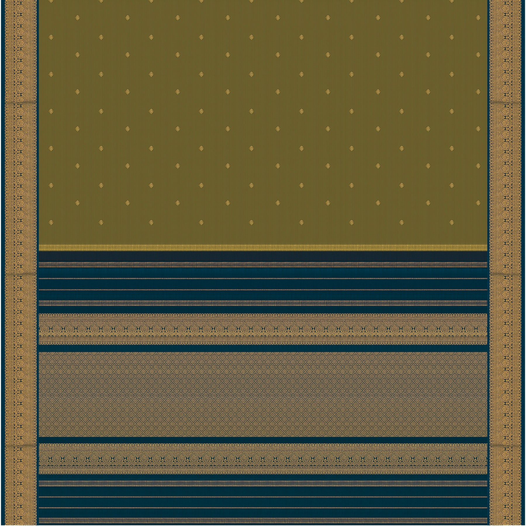 Kanakavalli Kanjivaram Silk Sari 26-110-HS001-02276 - Full View