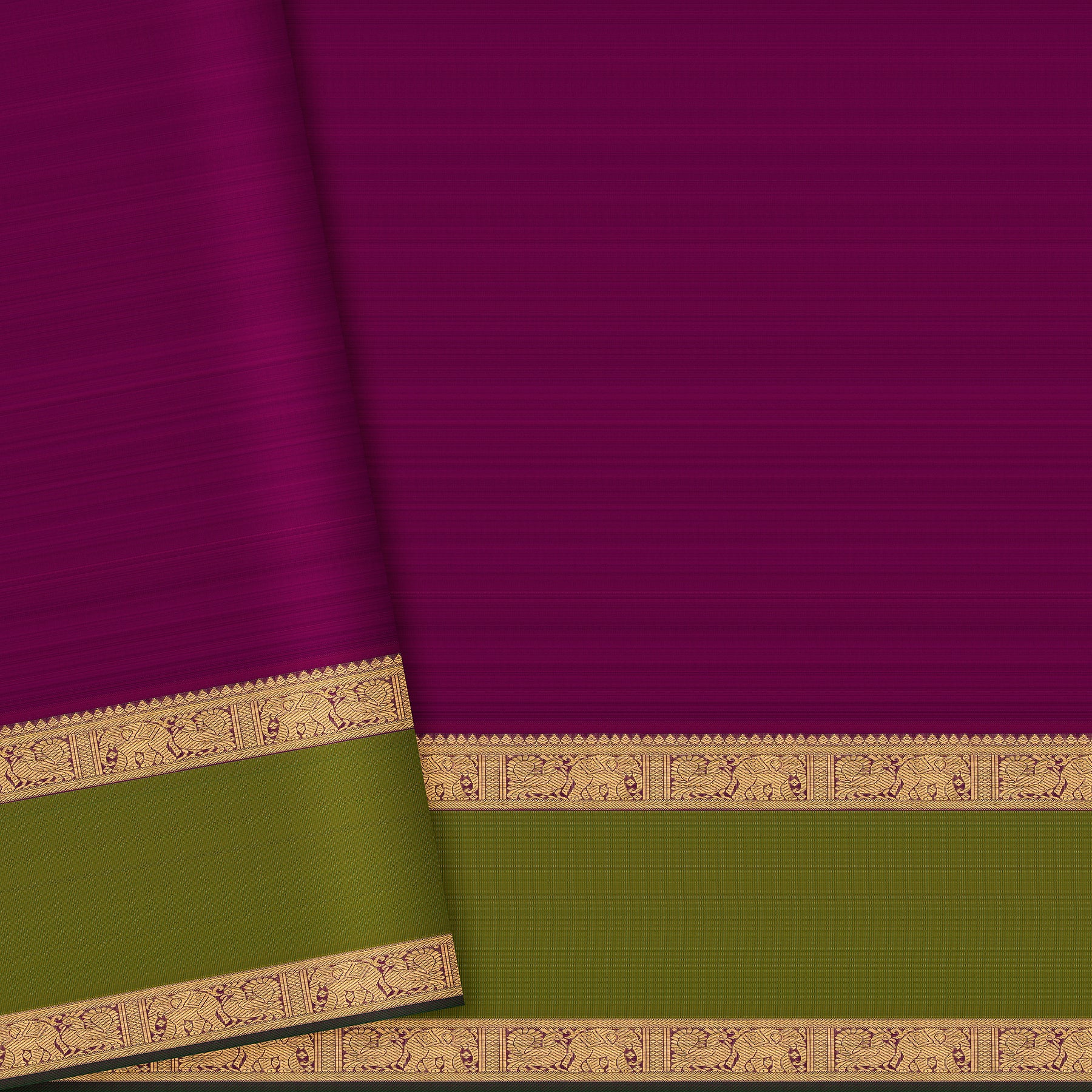 Kanakavalli Kanjivaram Silk Sari 26-110-HS001-02284 - Blouse View