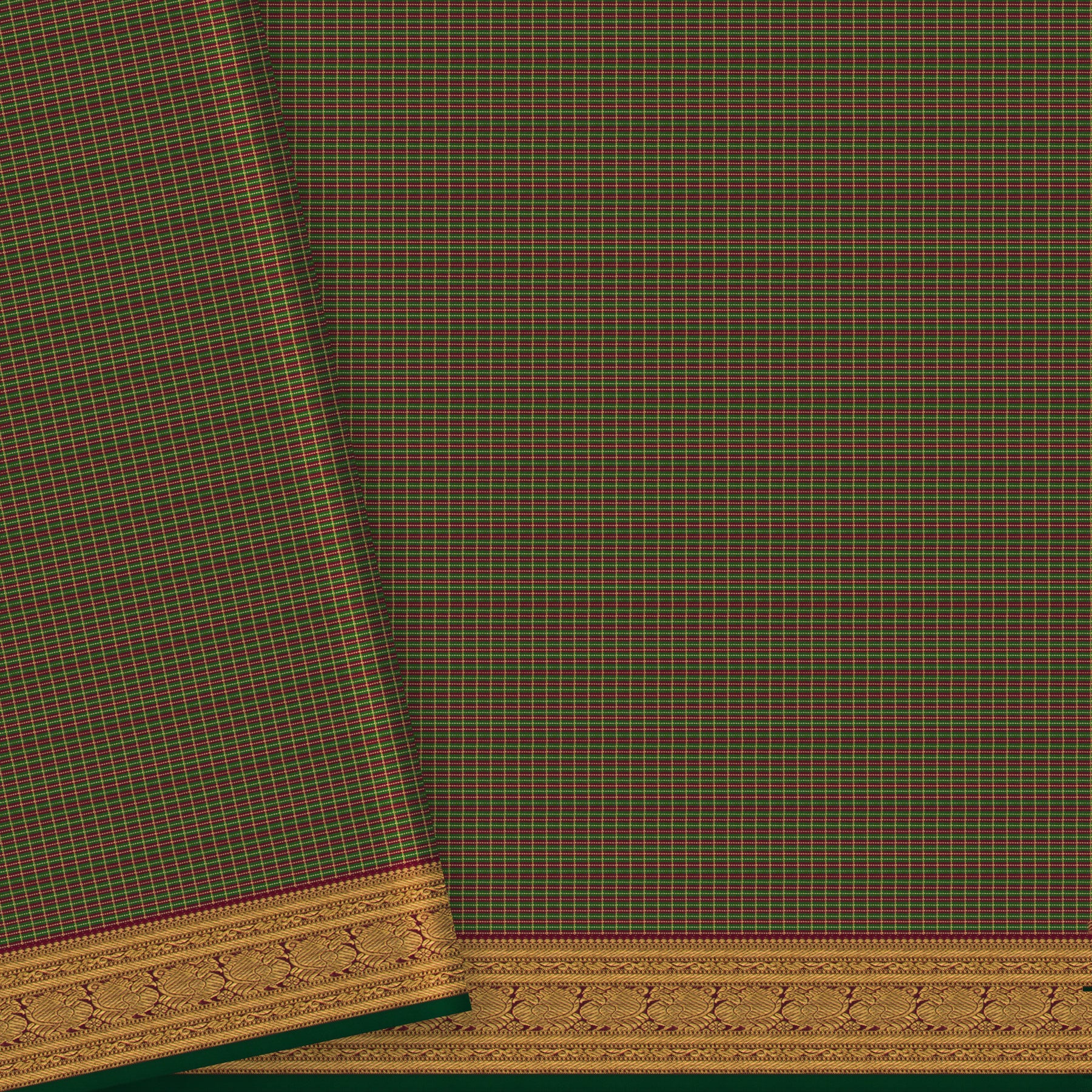 Kanakavalli Kanjivaram Silk Sari 26-110-HS001-02317 - Blouse View