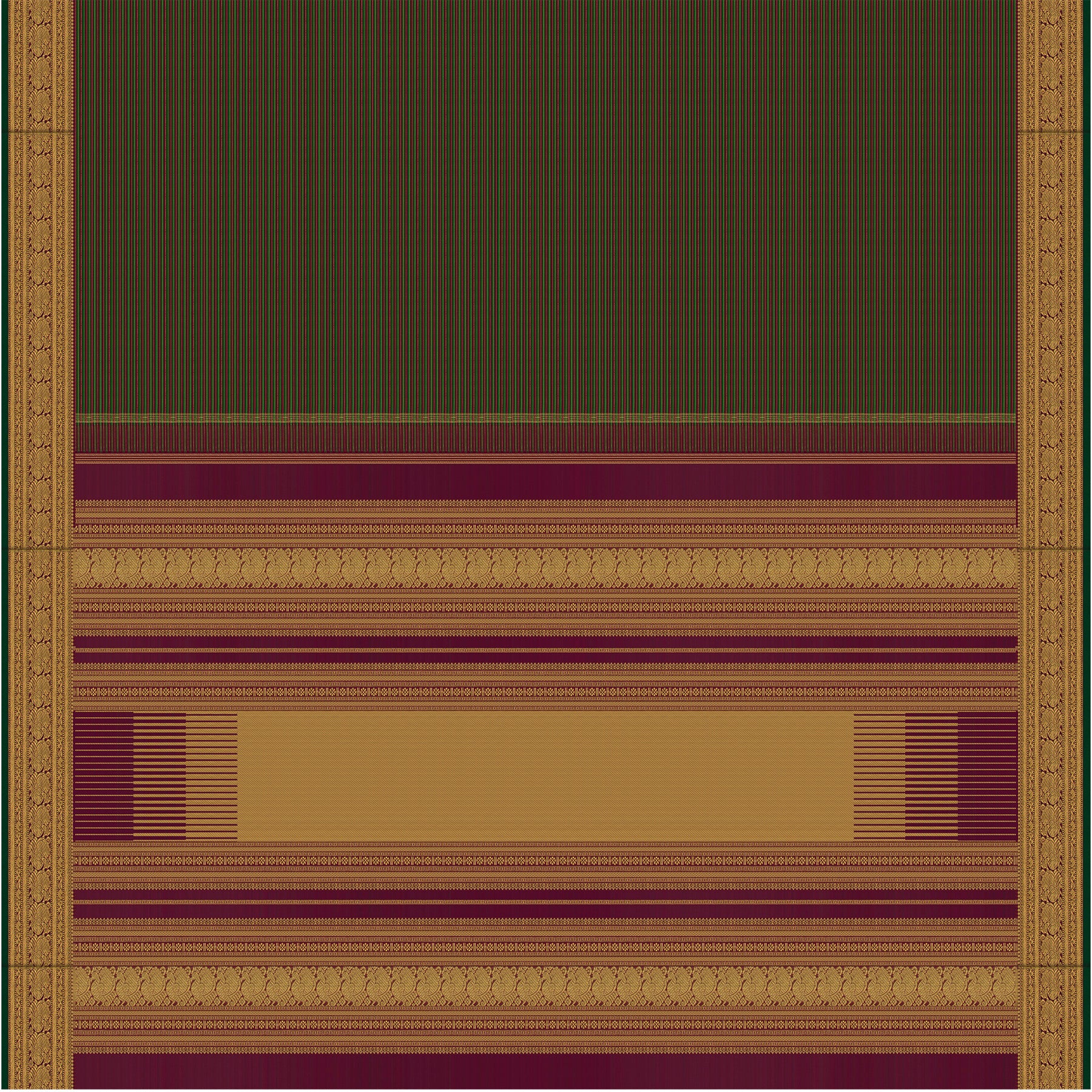 Kanakavalli Kanjivaram Silk Sari 26-110-HS001-02317 - Full View