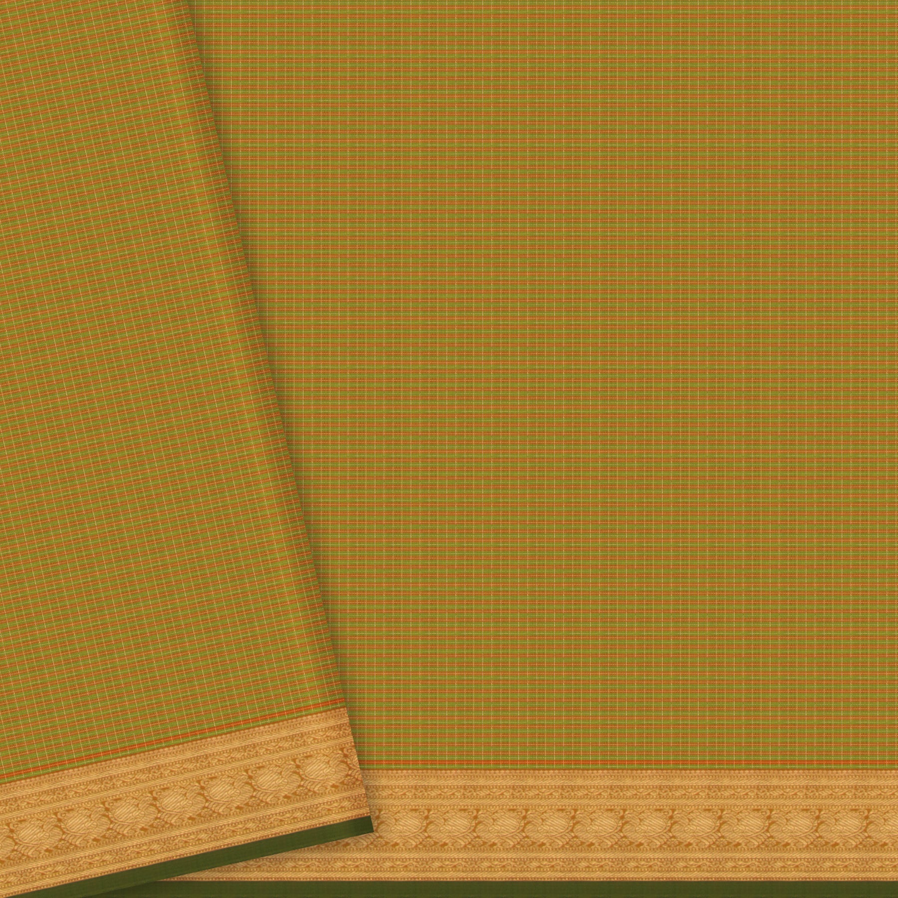 Kanakavalli Kanjivaram Silk Sari 26-110-HS001-02318 - Blouse View