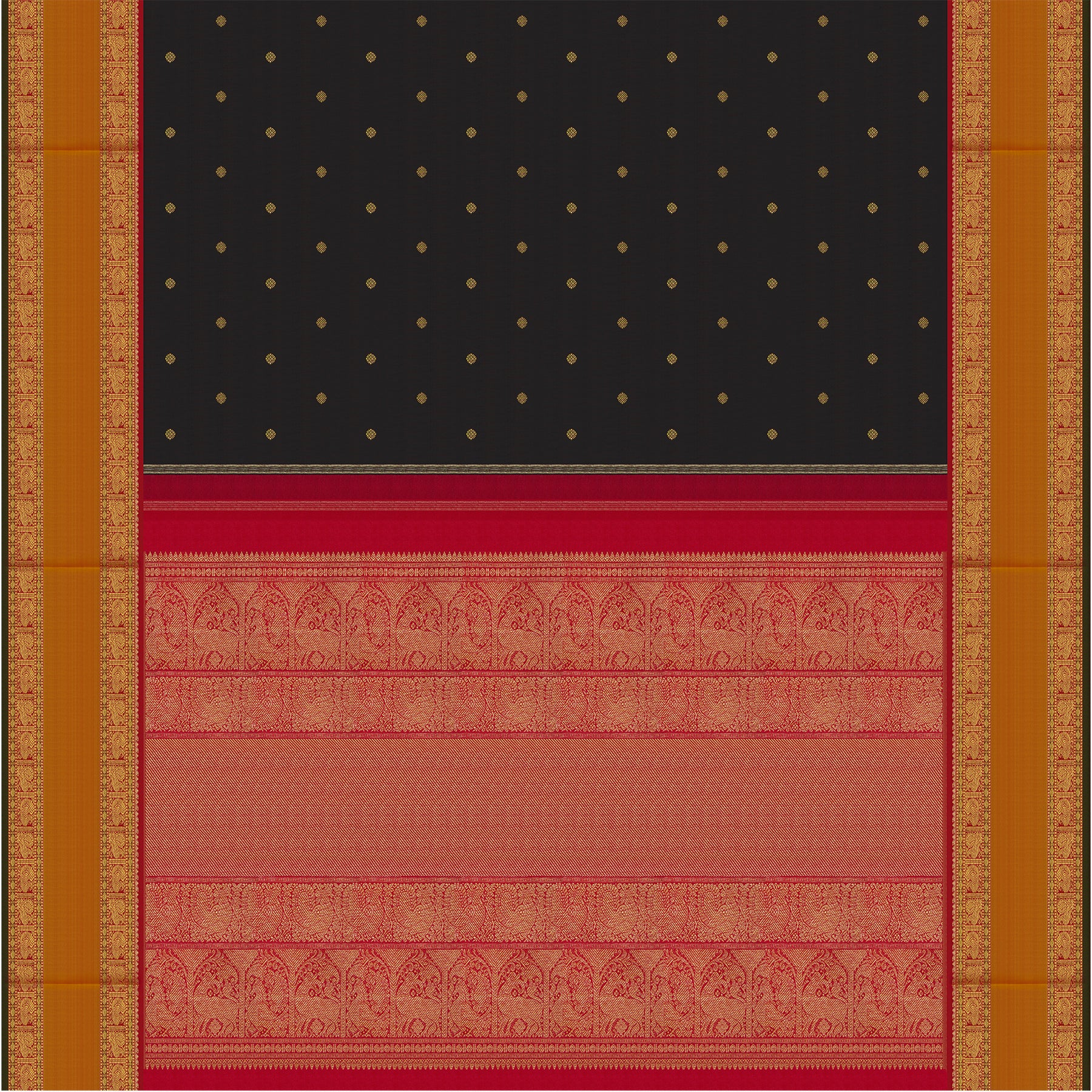 Kanakavalli Kanjivaram Silk Sari 26-110-HS001-02322 - Full View