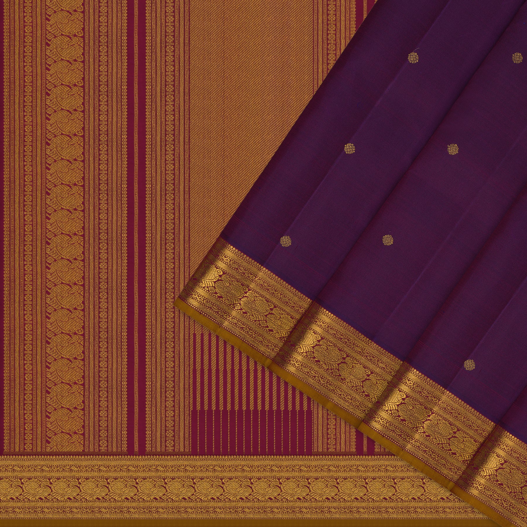 Kanakavalli Kanjivaram Silk Sari 26-110-HS001-02341 - Cover View