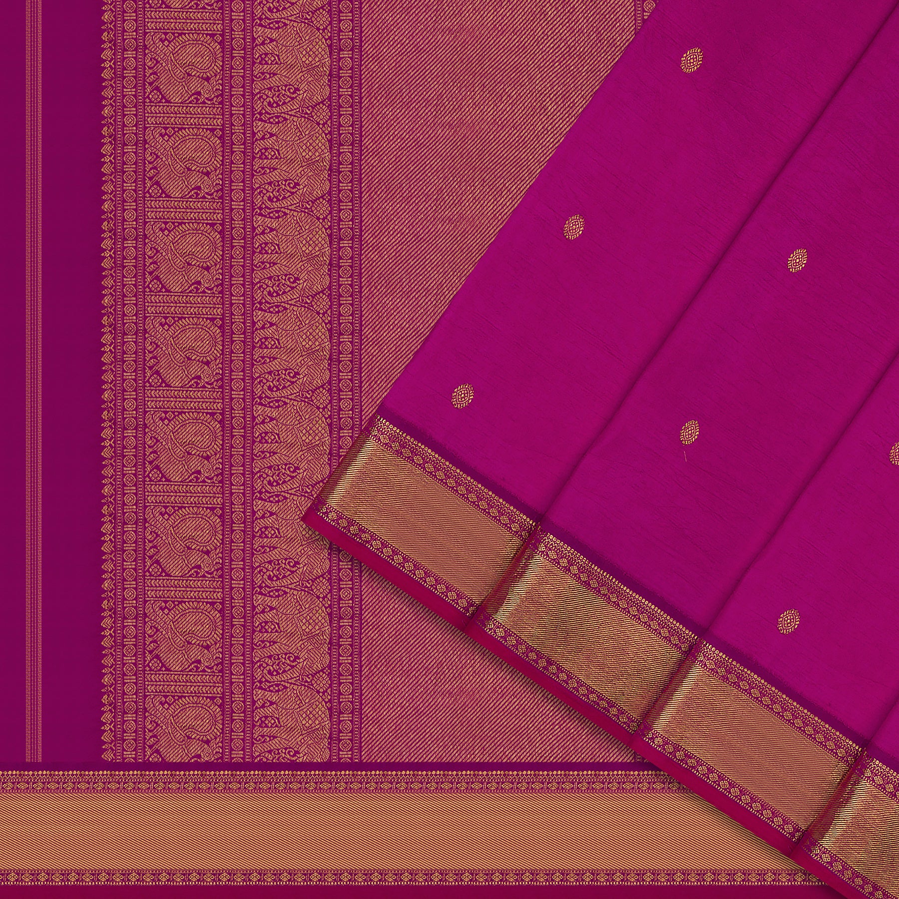 Kanakavalli Kanjivaram Silk Sari 26-110-HS001-02857 - Cover View