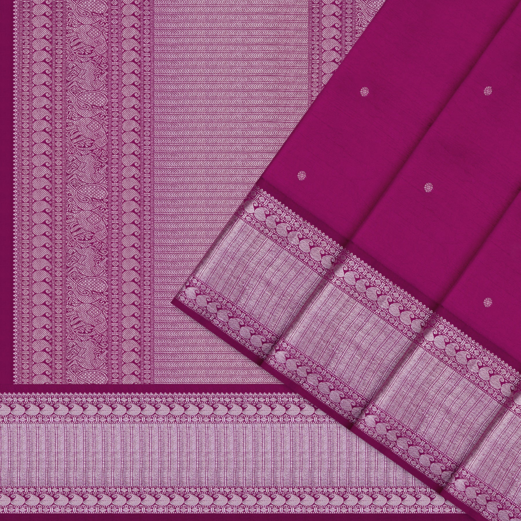Kanakavalli Kanjivaram Silk Sari 26-110-HS001-02861 - Cover View