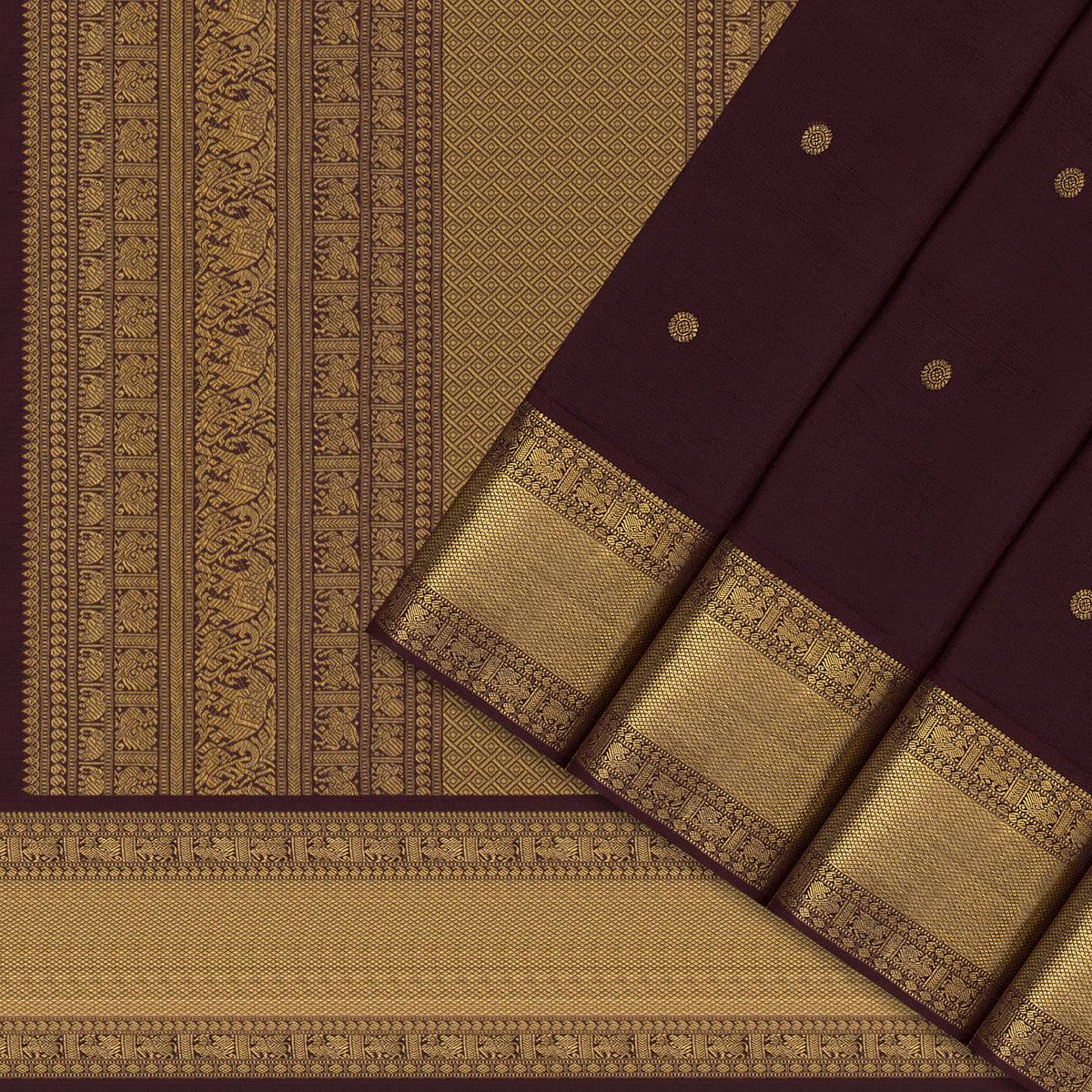 Kanakavalli Kanjivaram Silk Sari 26-110-HS001-02887 - Cover View