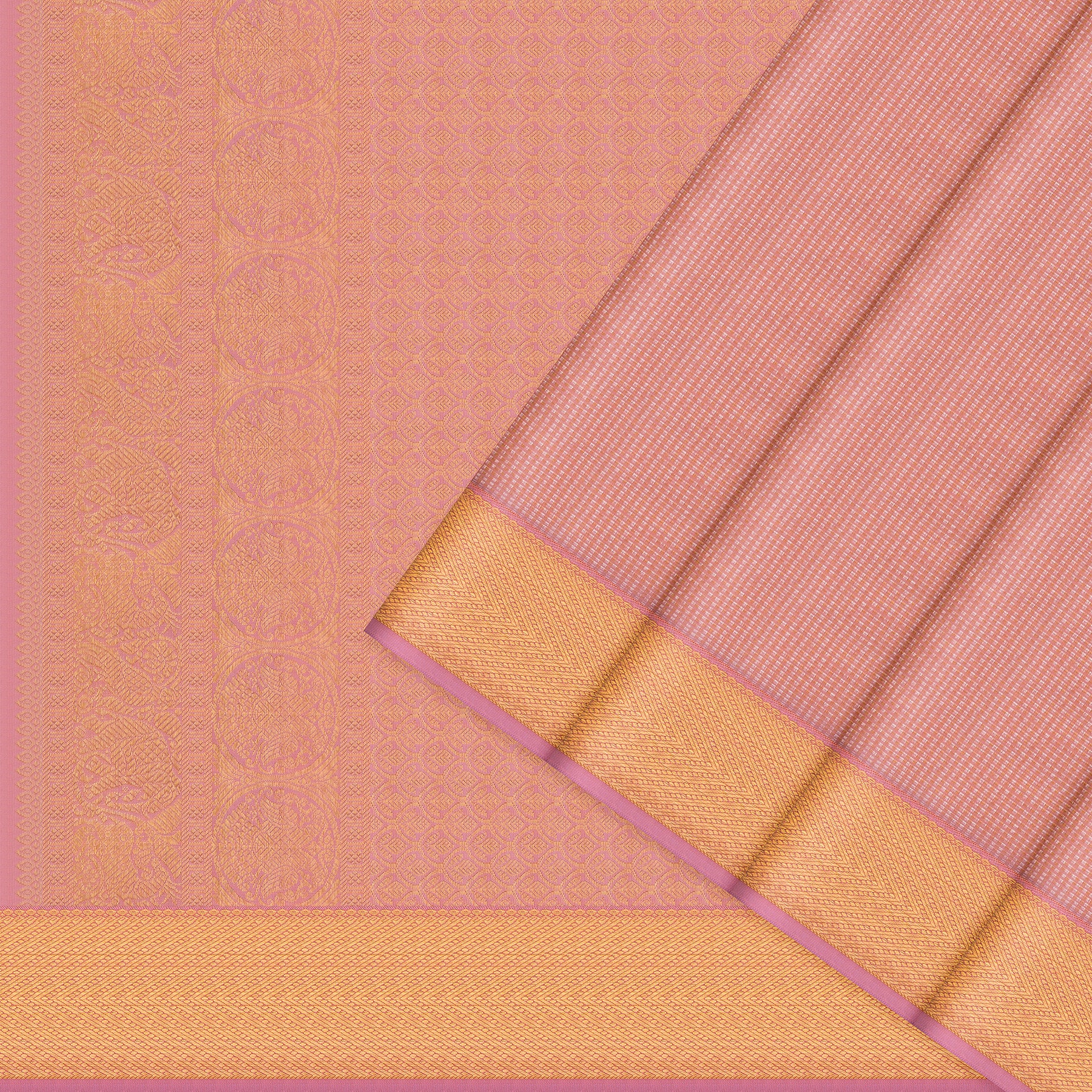 Kanakavalli Kanjivaram Silk Sari 26-110-HS001-03484 - Cover View