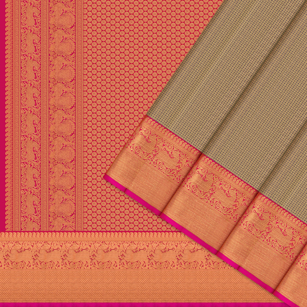 Kanakavalli Kanjivaram Silk Sari 26-110-HS001-03498 - Cover View
