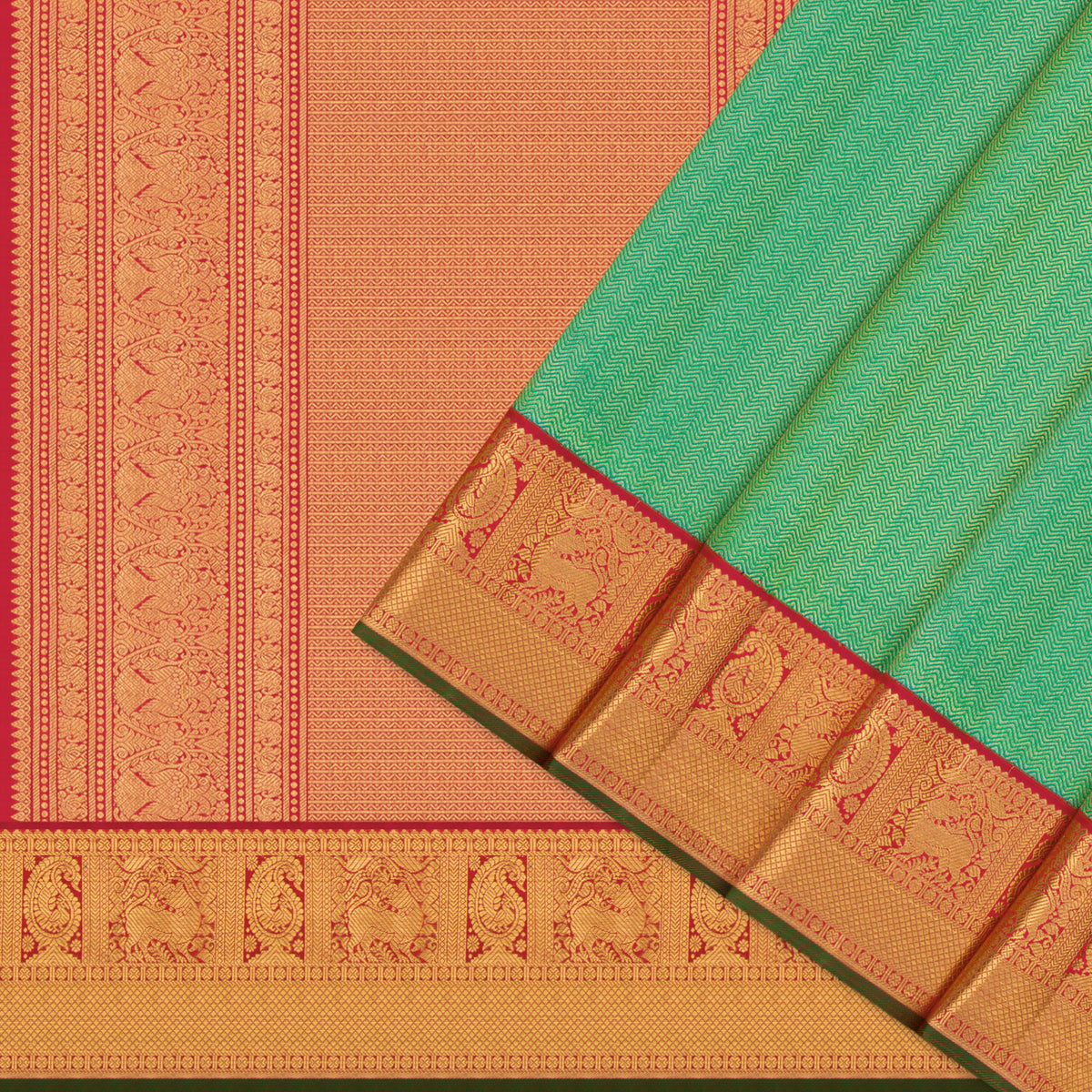 Kanakavalli Kanjivaram Silk Sari 26-110-HS001-03510 - Cover View