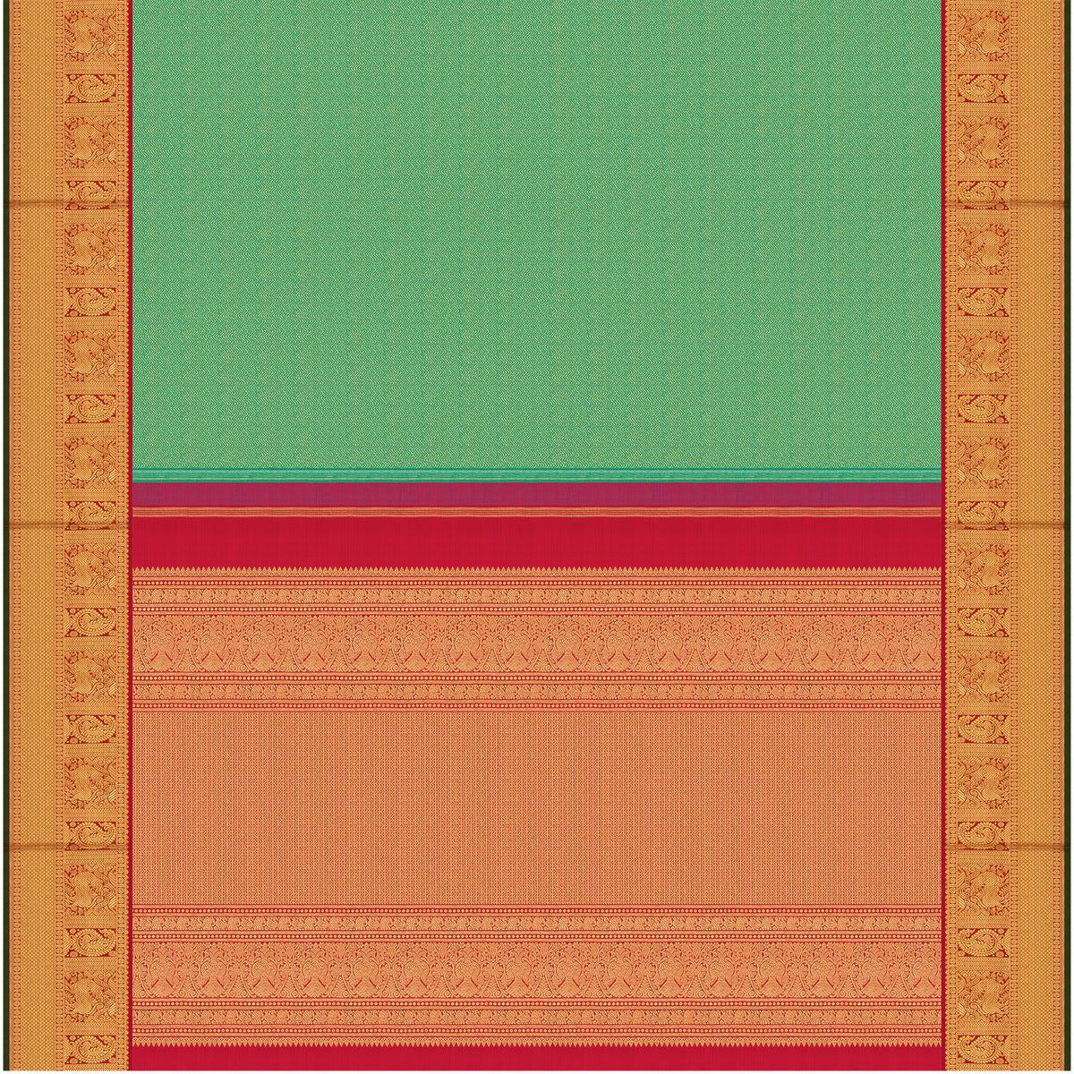 Kanakavalli Kanjivaram Silk Sari 26-110-HS001-03510 - Full View